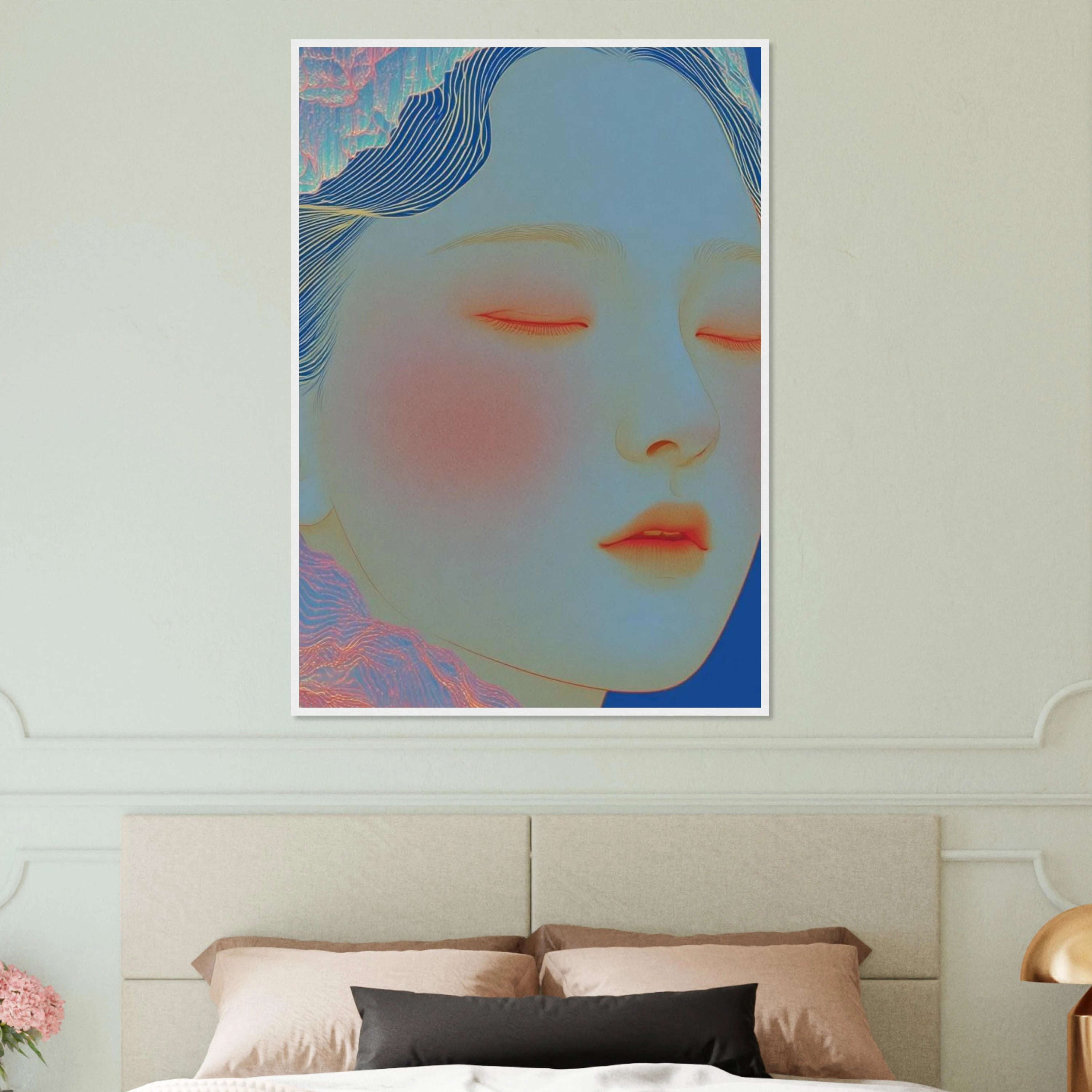Girl Portait Wall Art