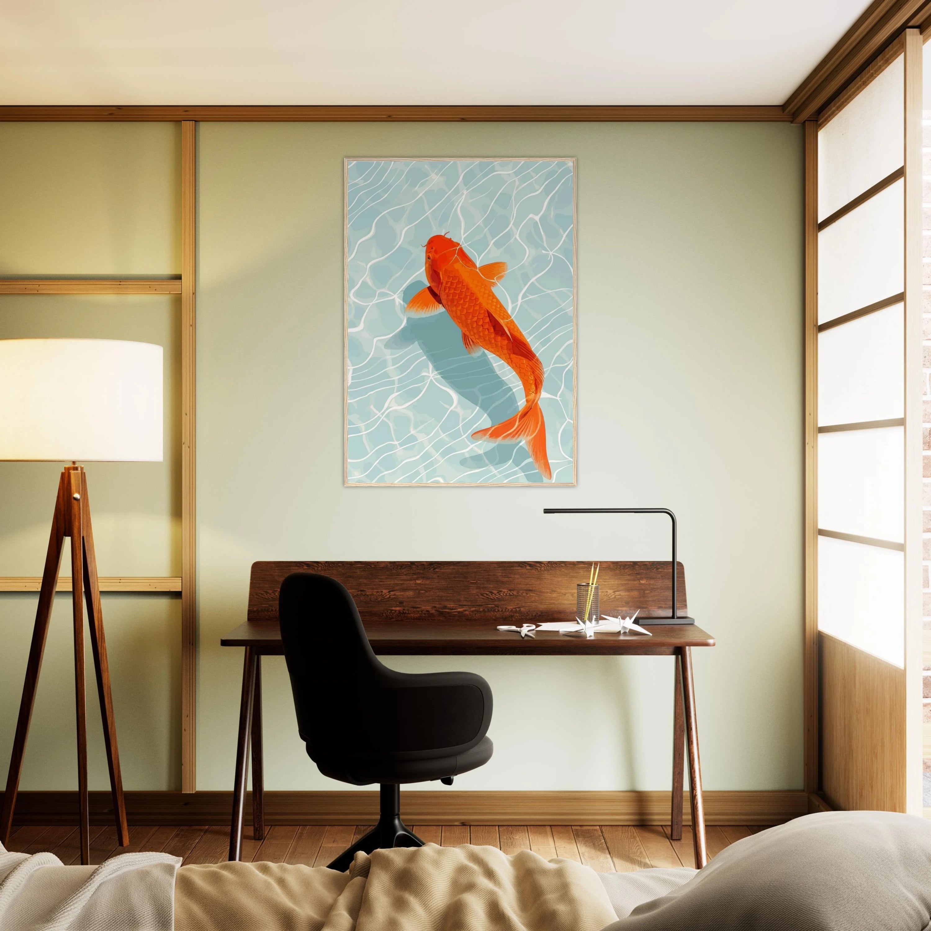 Koi Fish Wall Art