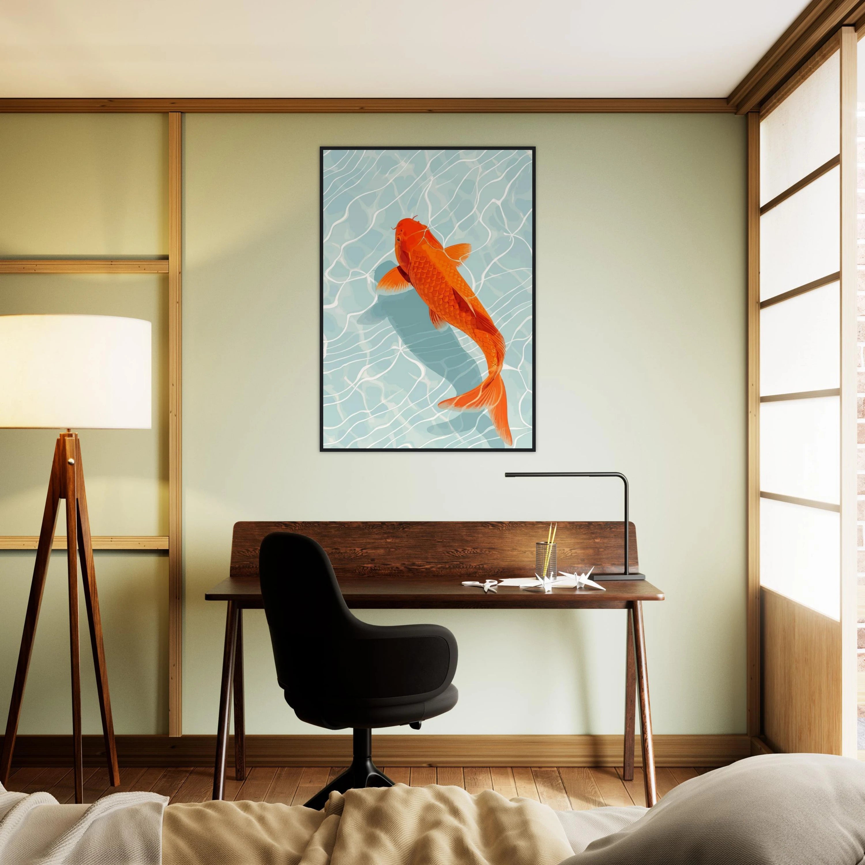 Koi Fish Wall Art
