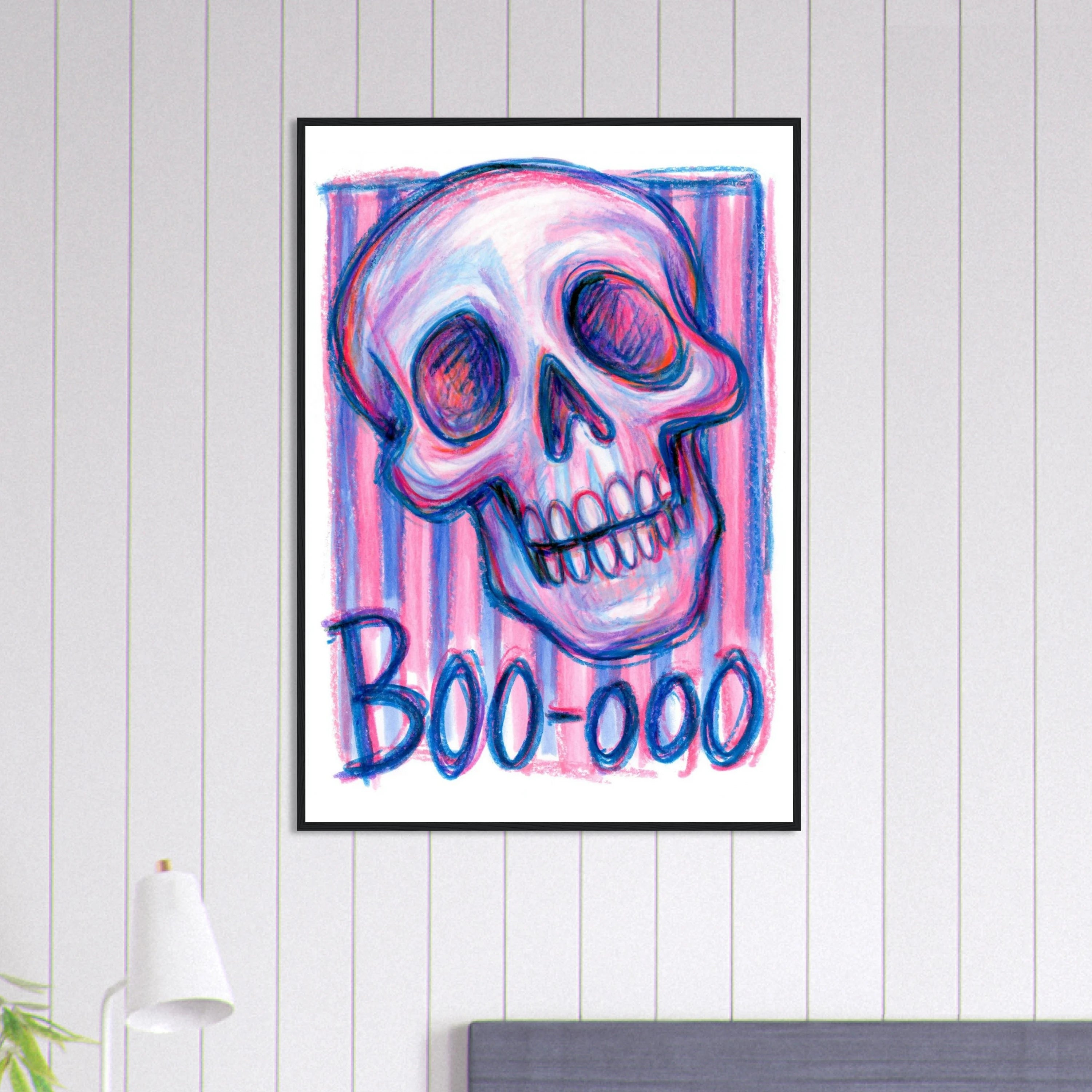 Neon Ghoul Art Print