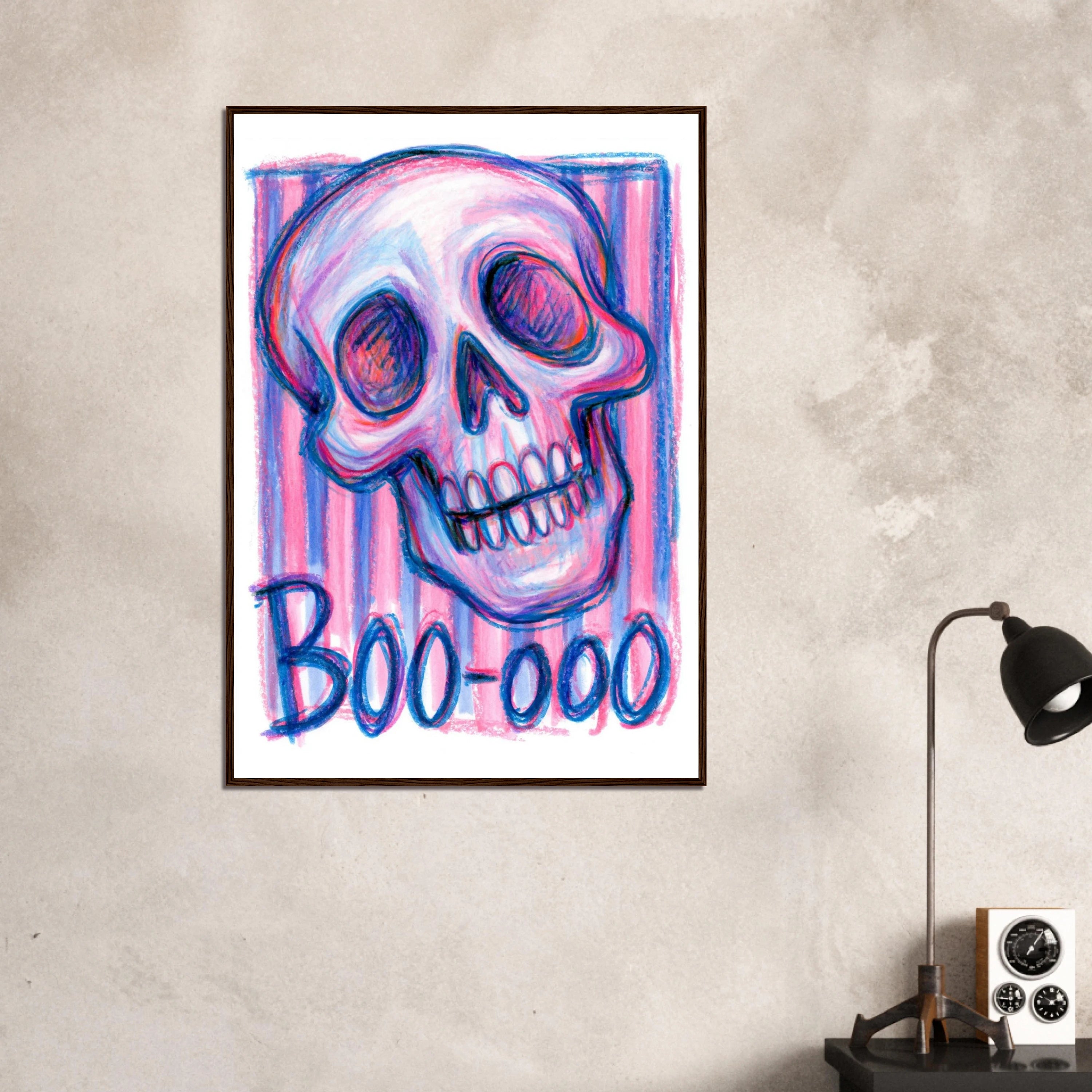 Neon Ghoul Art Print