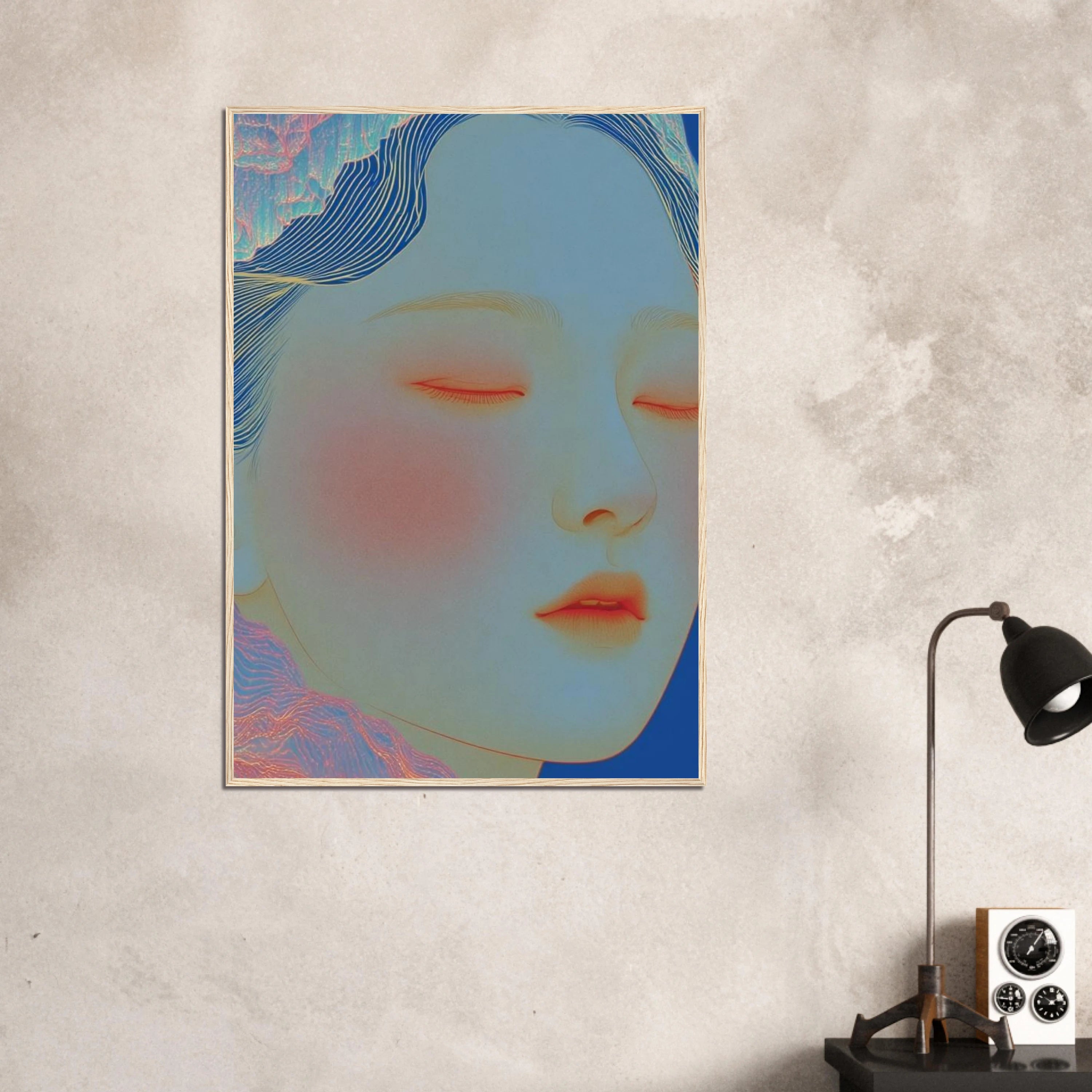 Girl Portait Wall Art