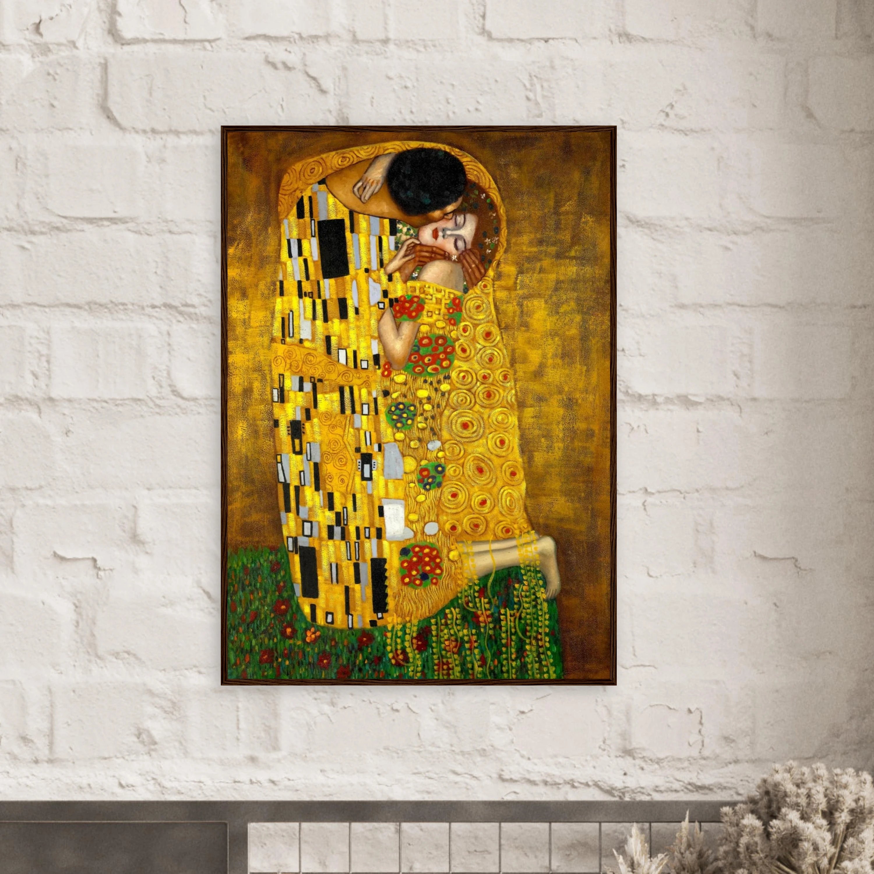 Klimt The Kiss Wall Art
