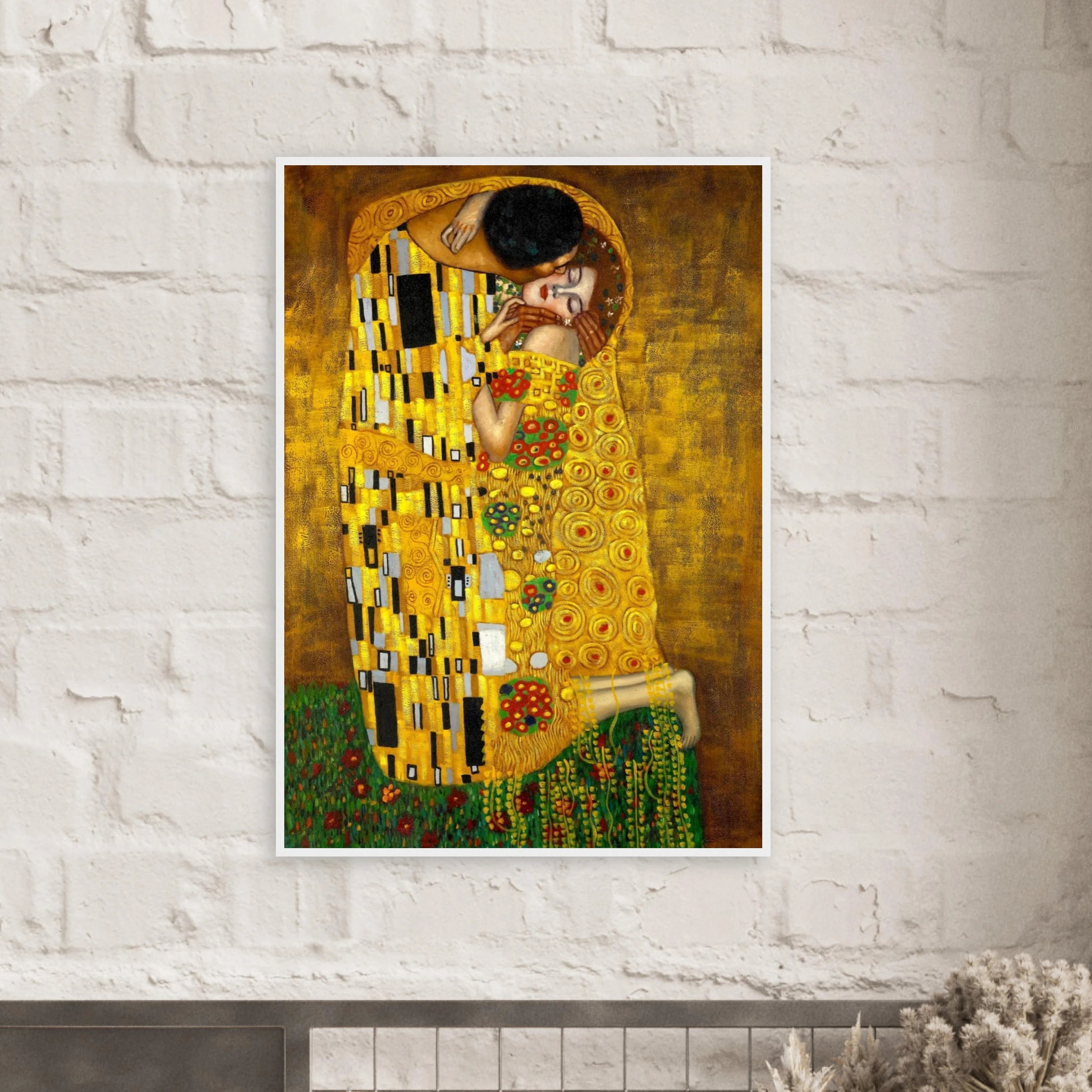 Klimt The Kiss Wall Art