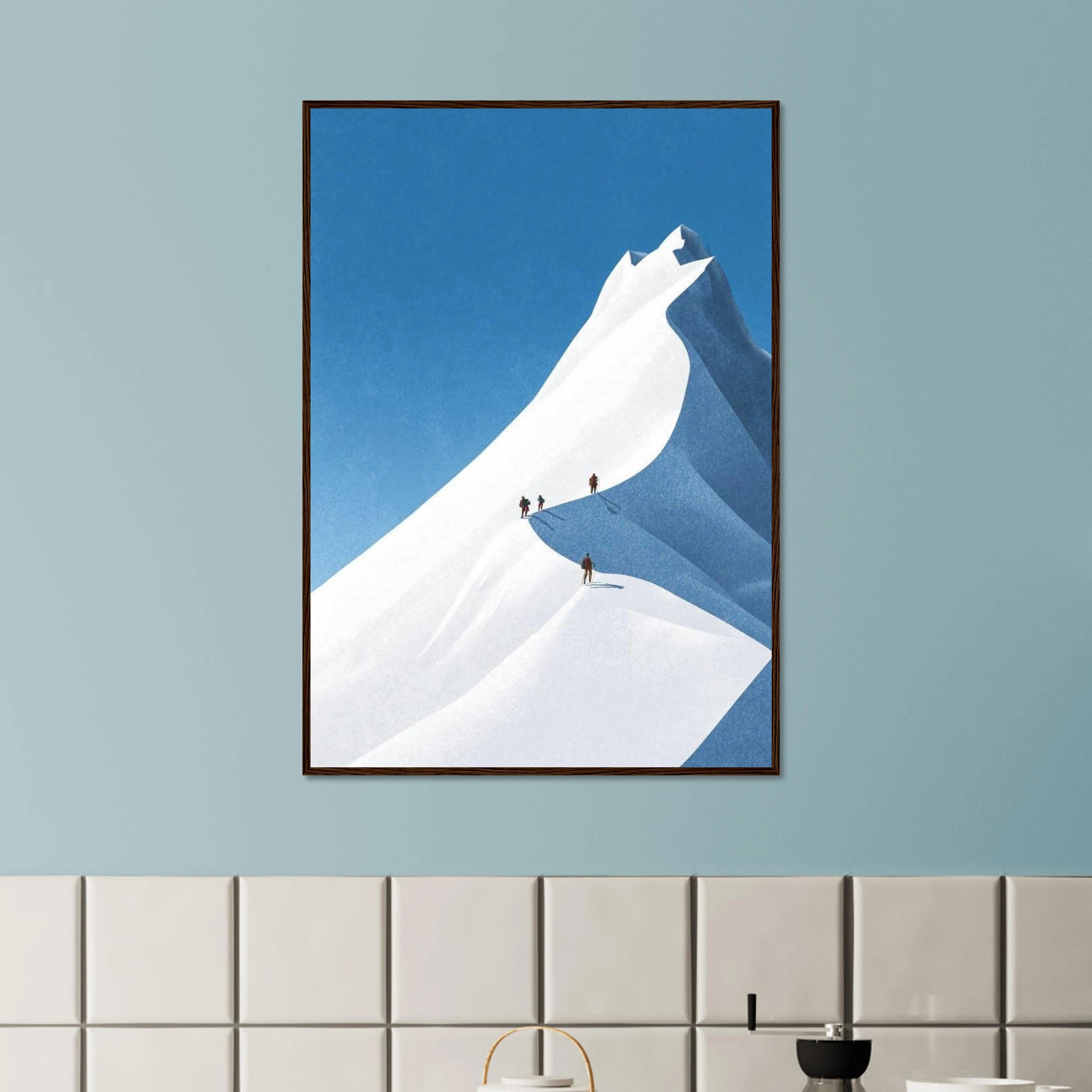 Mountain Peak Summit Art Print