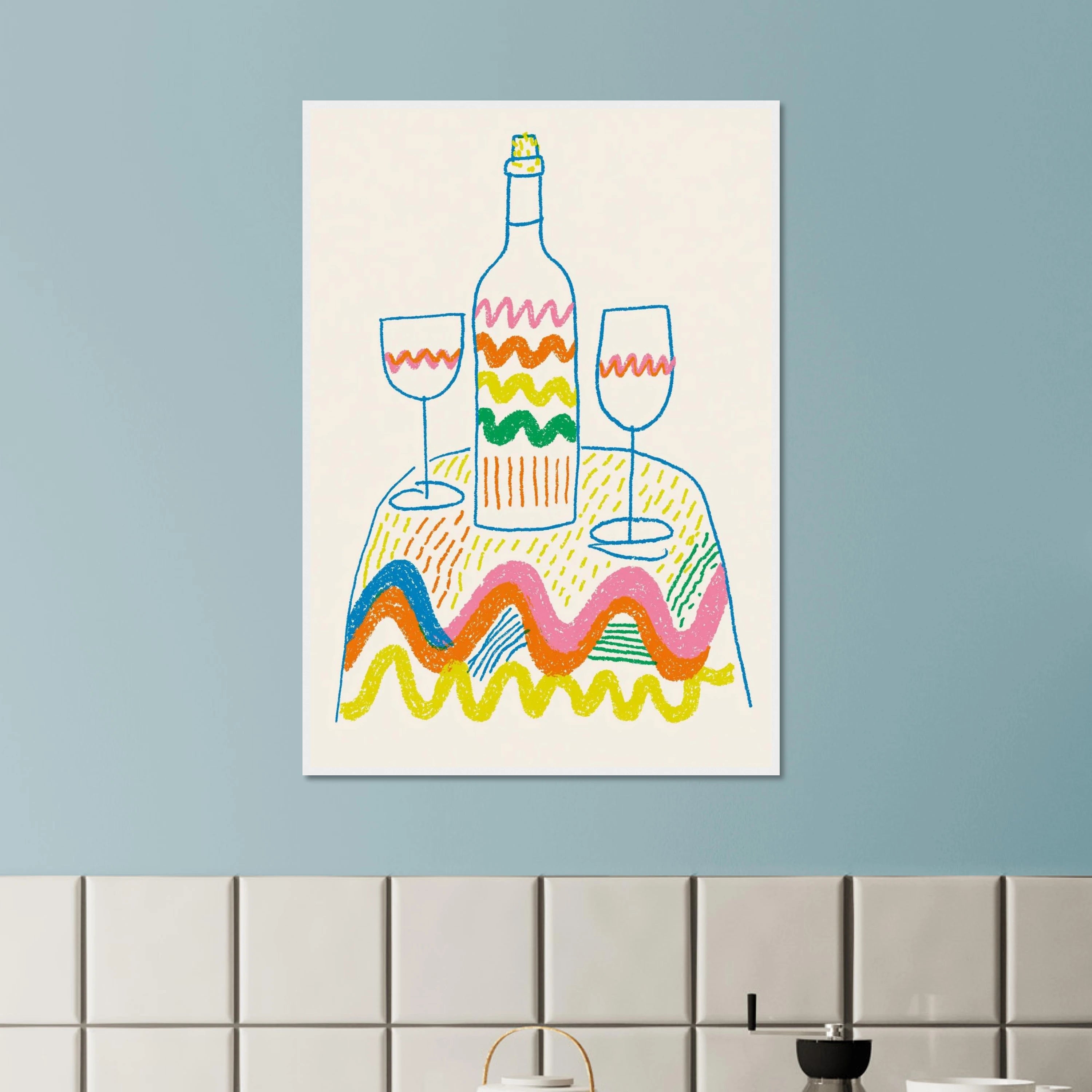 Wine Glass Wall Art