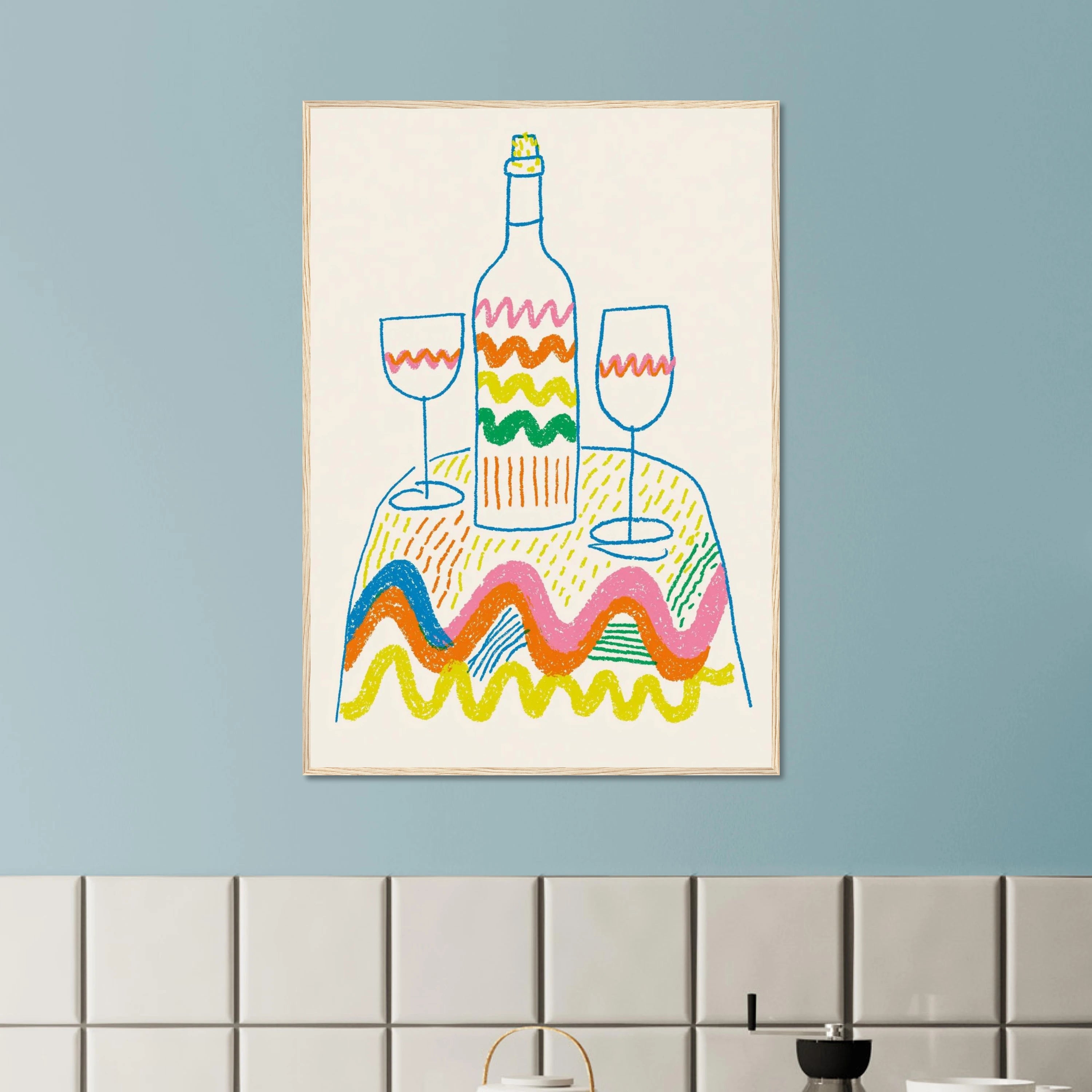 Wine Glass Wall Art