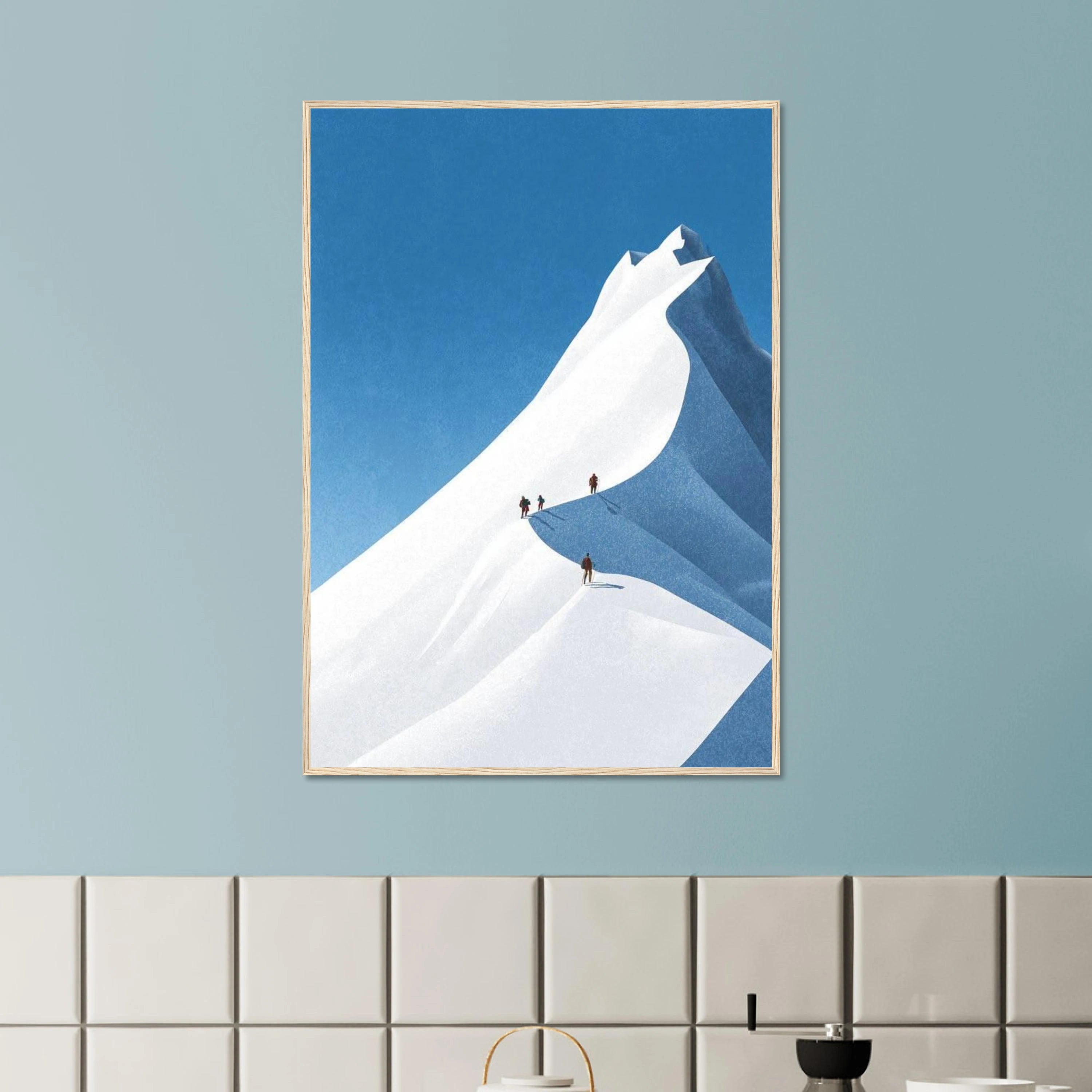 Mountain Peak Summit Art Print