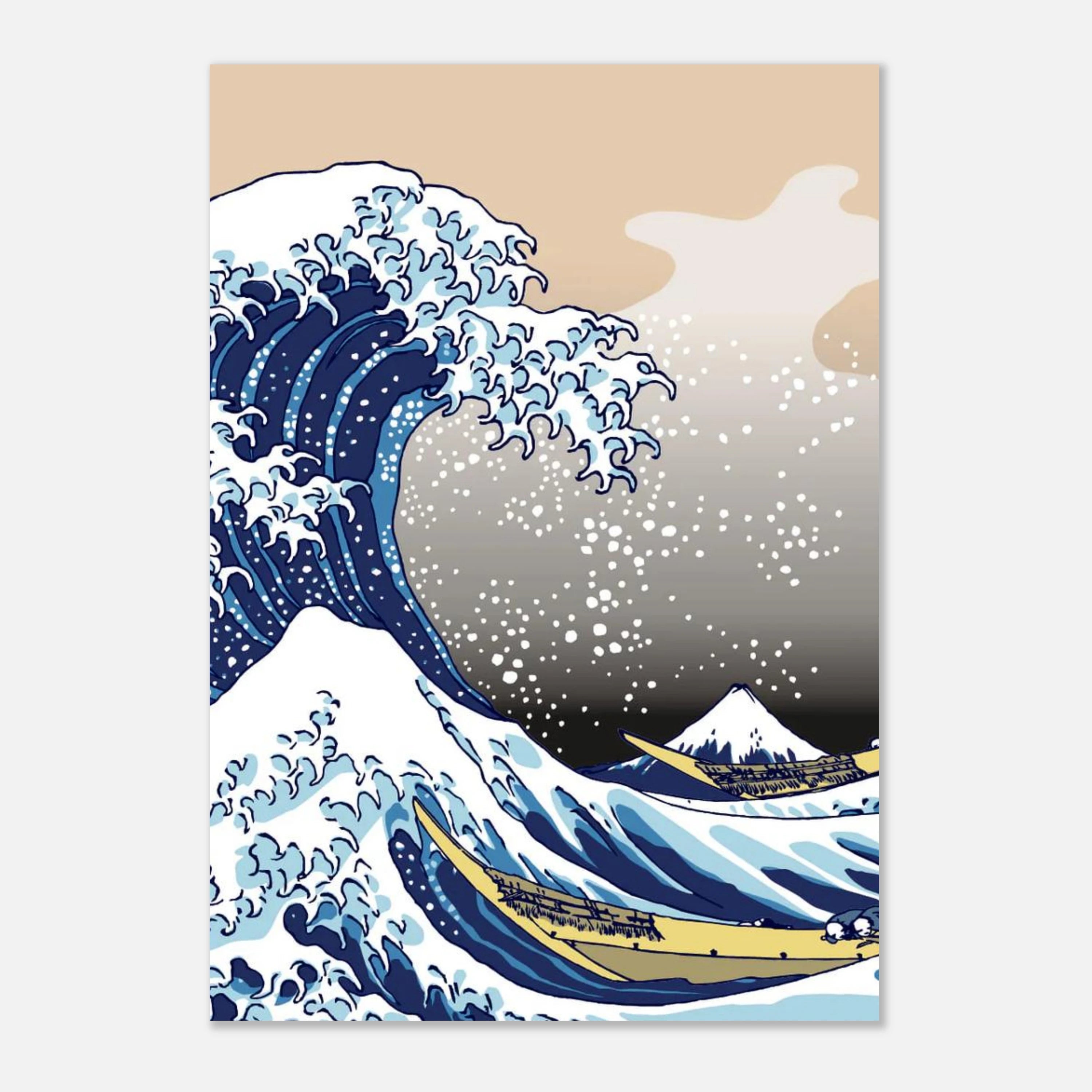 Katsushika Hokusai The Great Wave Art Print
