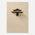 Asian Temple Wall Art