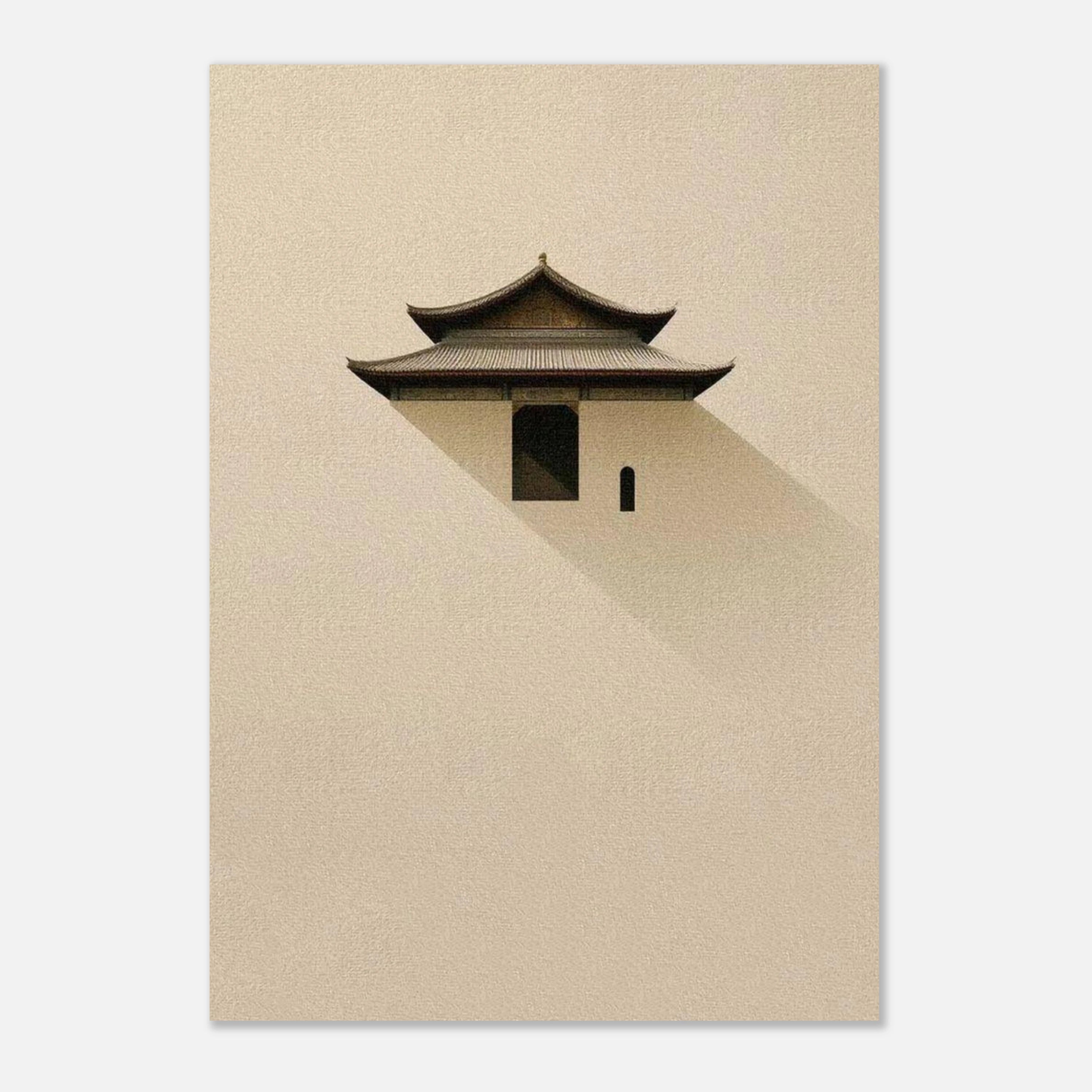 Asian Temple Wall Art