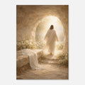 Jesus Leaving The Tomb Art Print