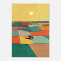 Japandi Abstract Art Print