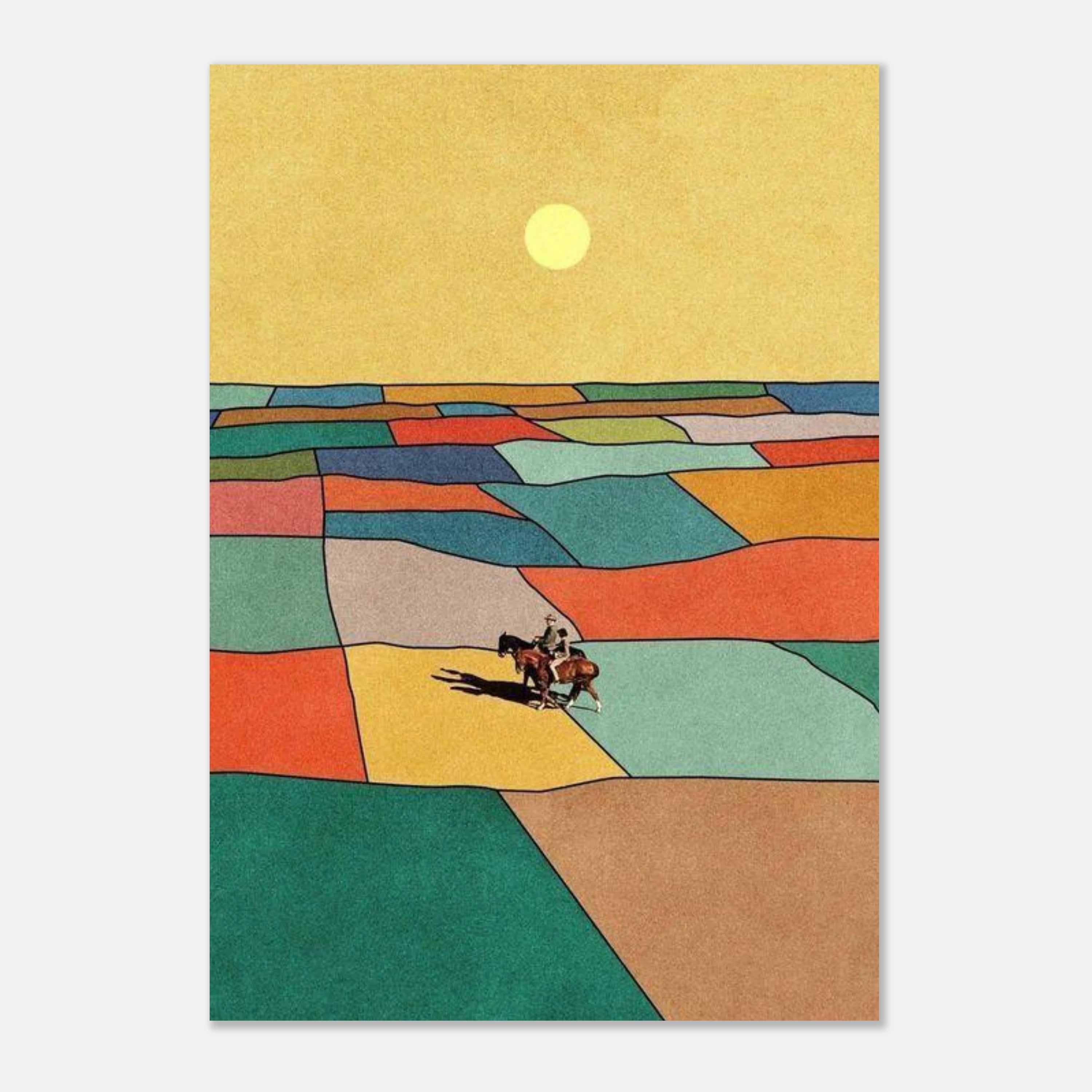 Japandi Abstract Art Print