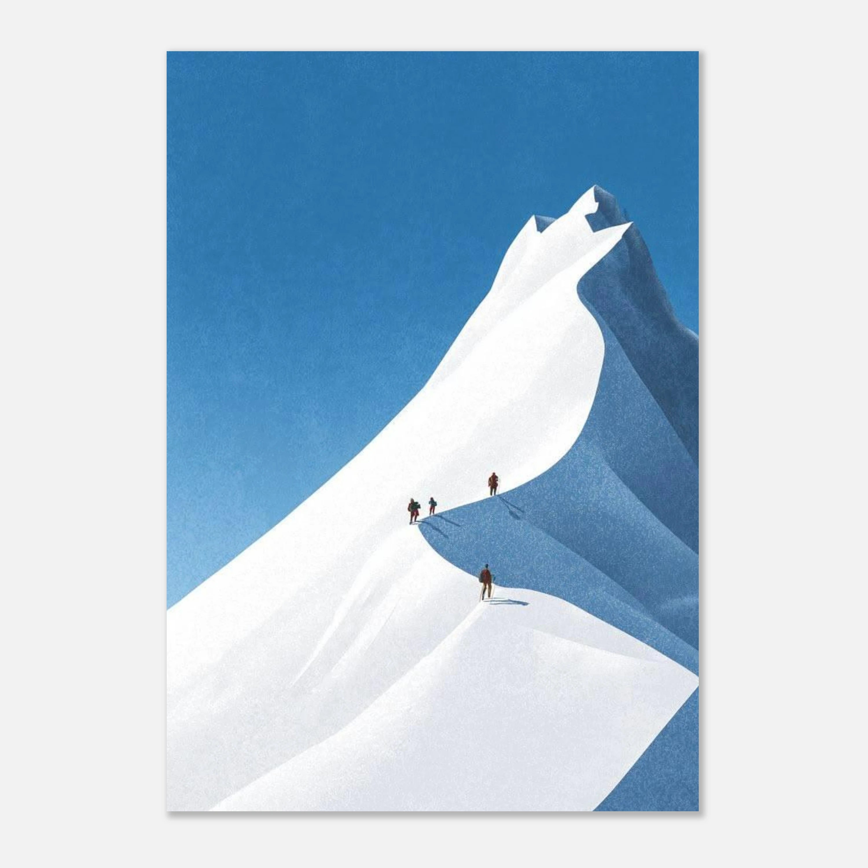 Mountain Peak Summit Art Print
