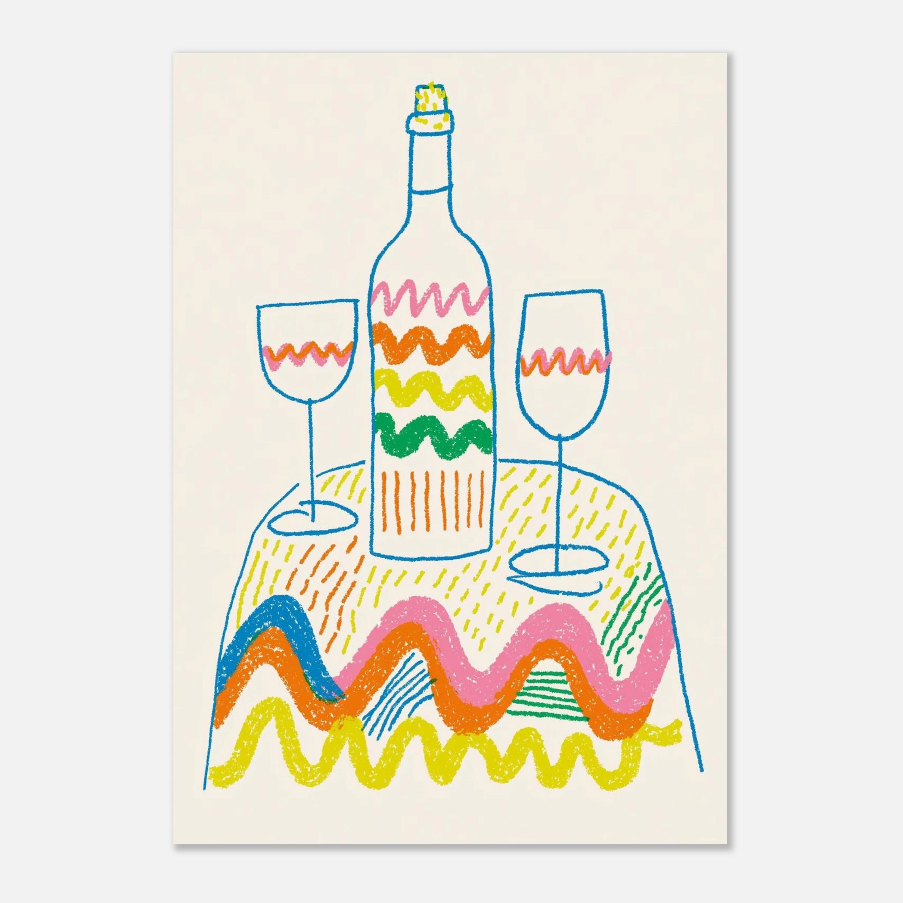 Wine Glass Wall Art