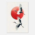 Japanese Crane Wall Art