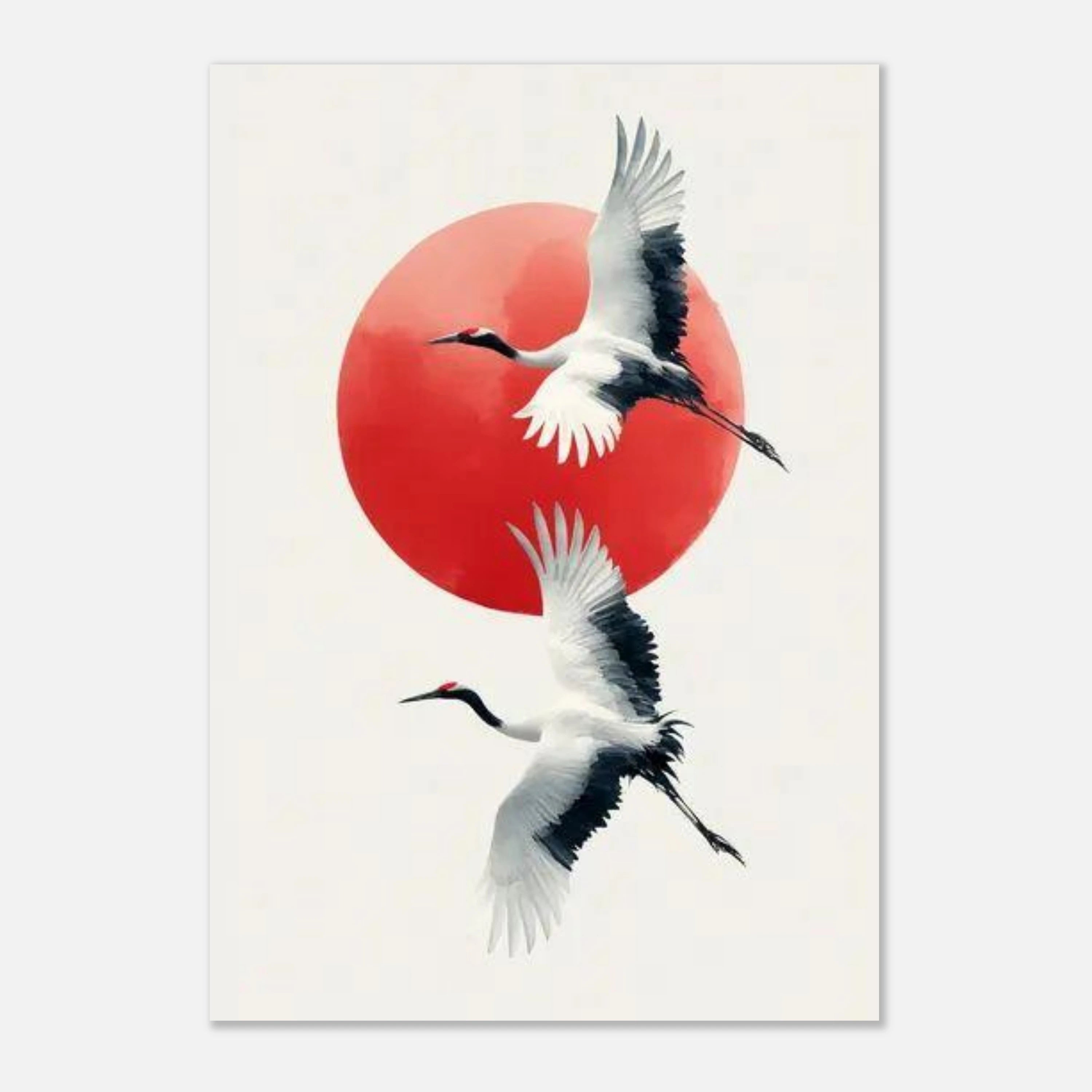 Japanese Crane Wall Art