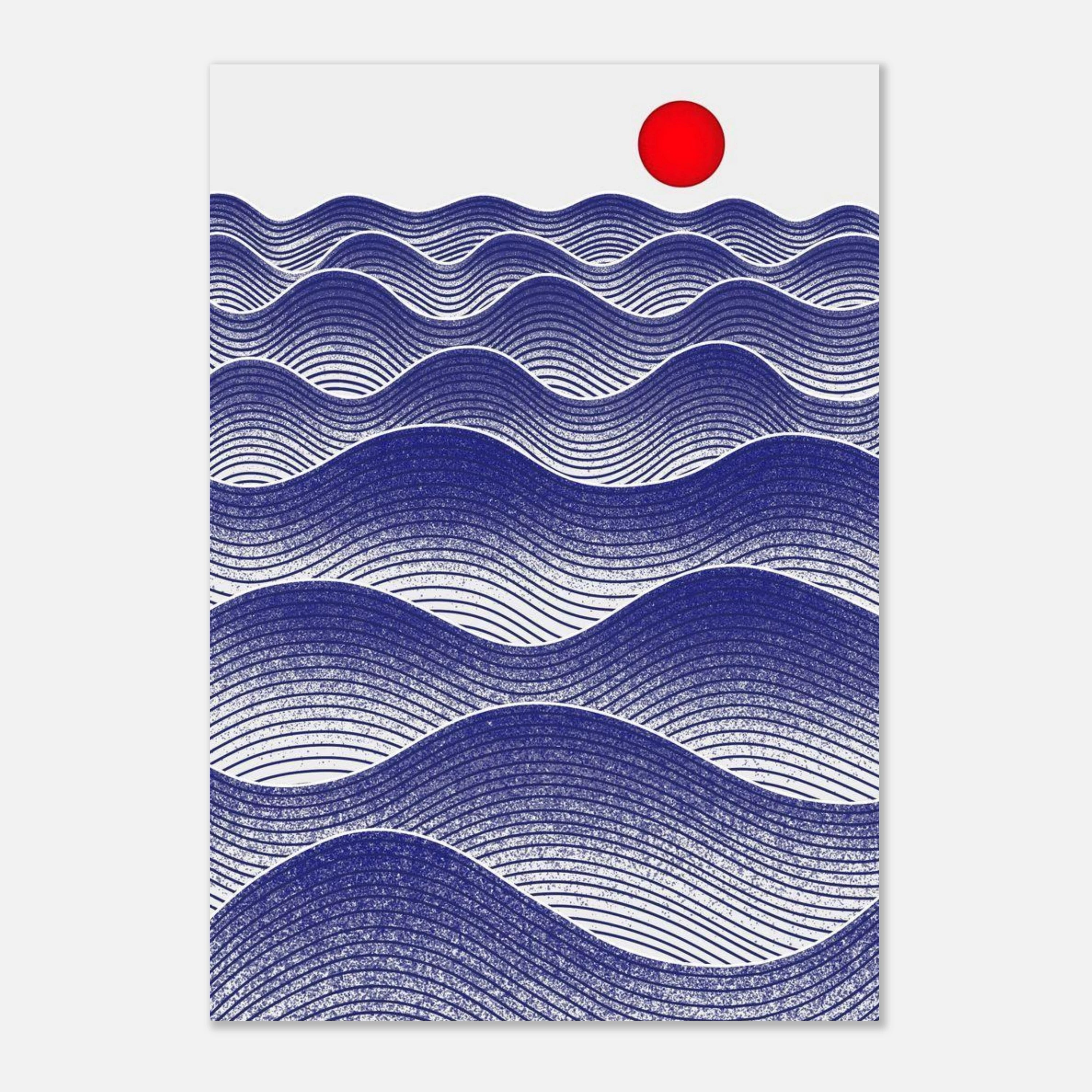 Ocean Waves Art Print