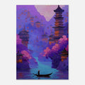 Mystical Pagoda Art Print