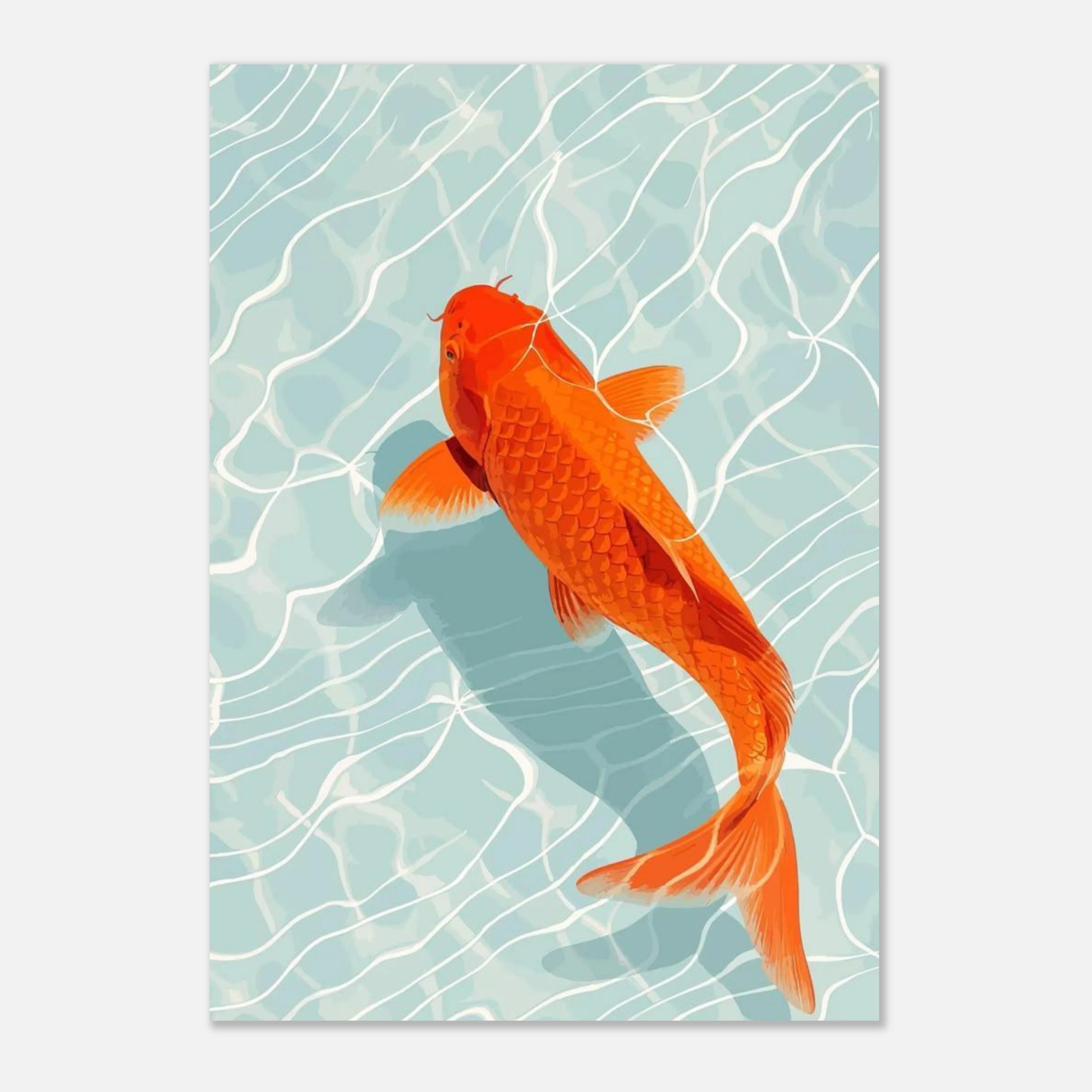 Koi Fish Wall Art