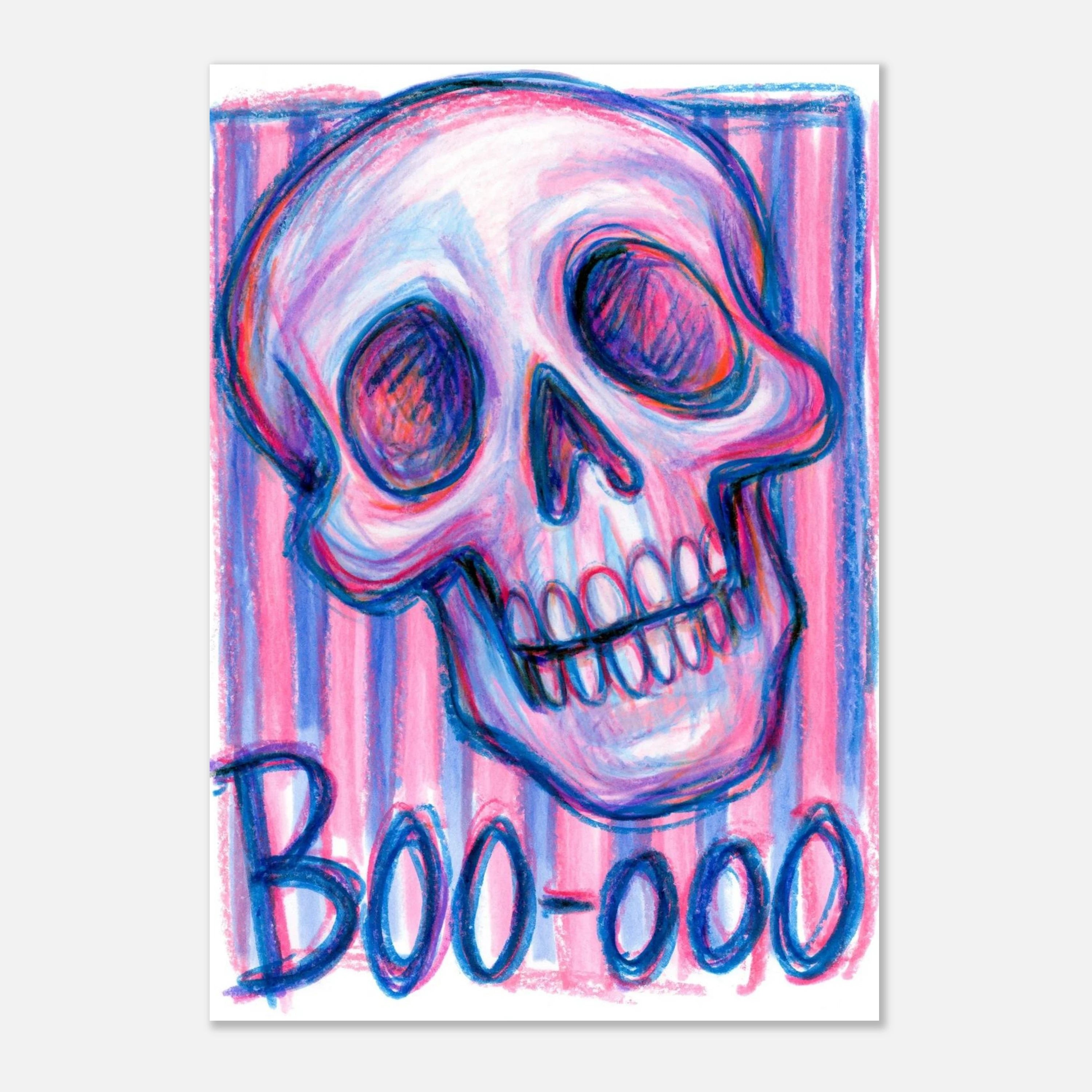Neon Ghoul Art Print
