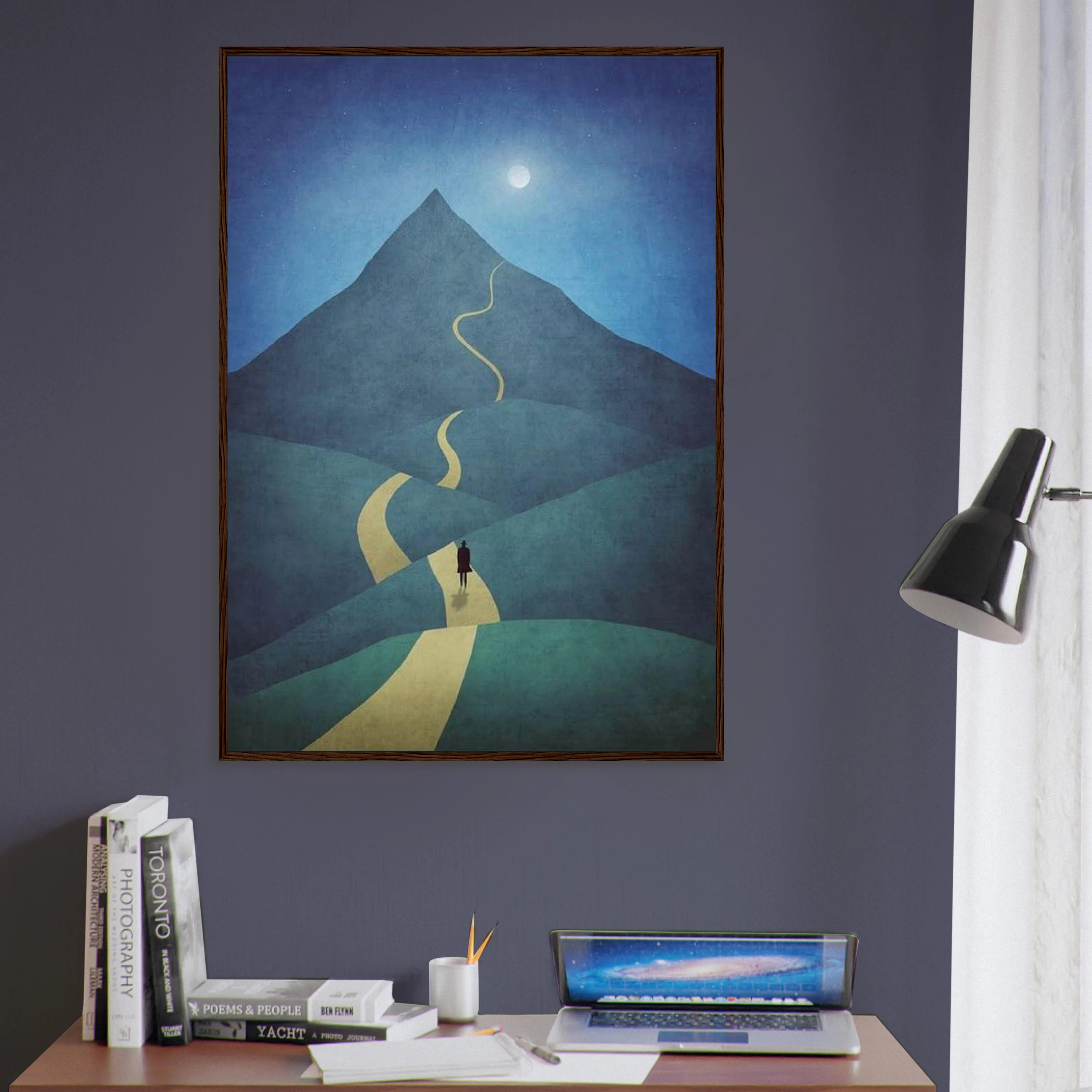 Mystical Traveler Art Print