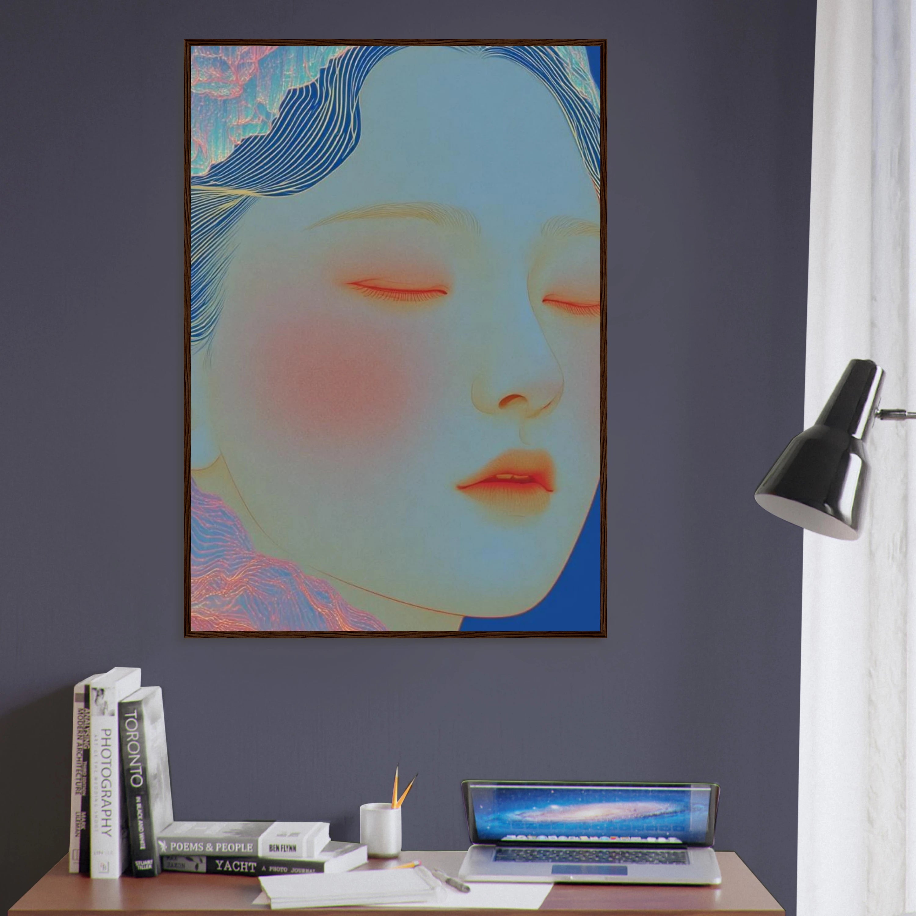 Girl Portait Wall Art