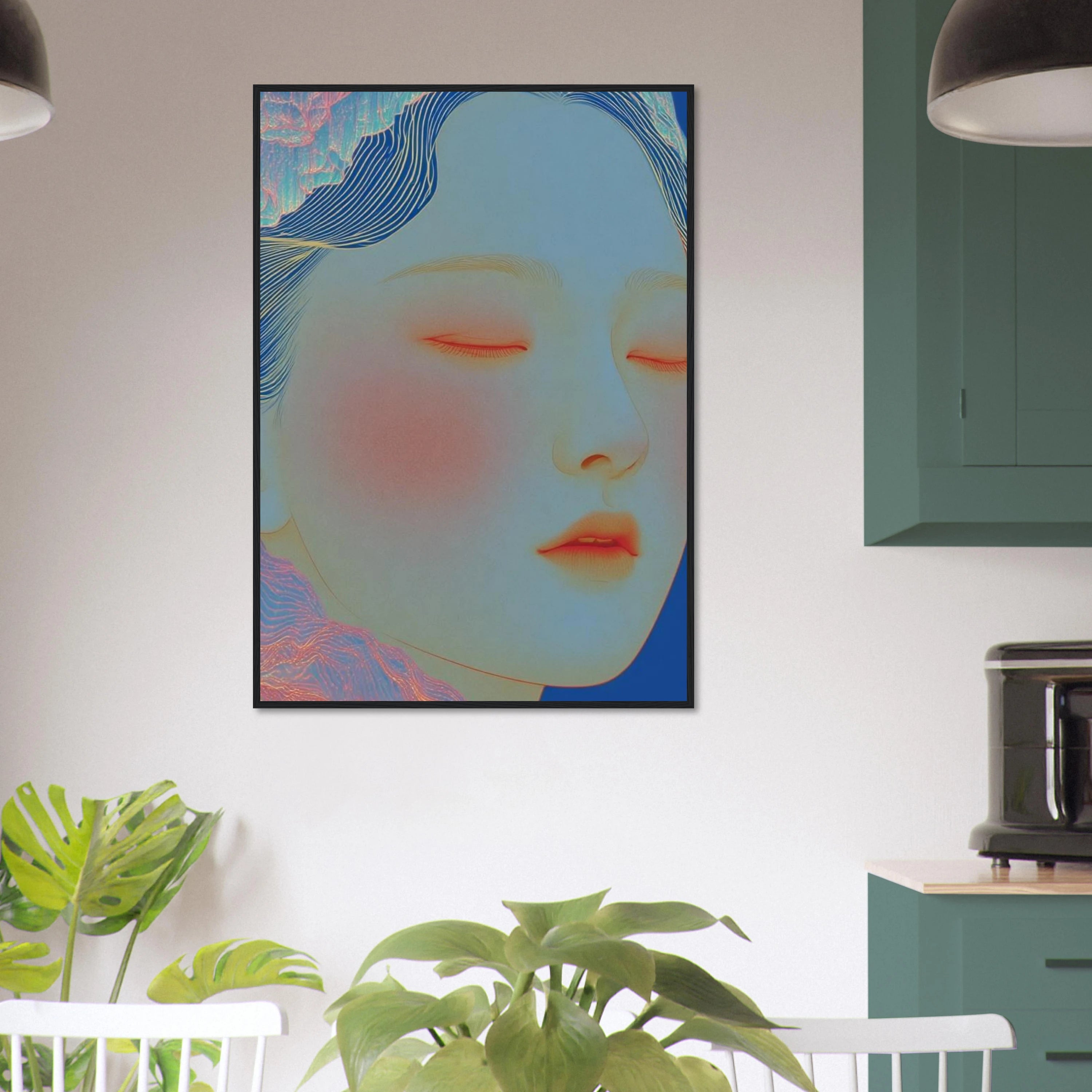 Girl Portait Wall Art