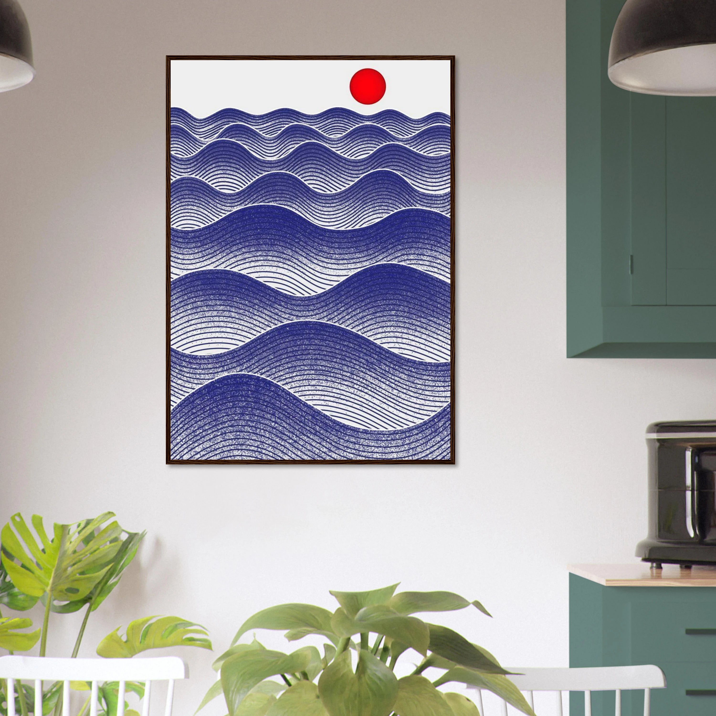 Ocean Waves Art Print