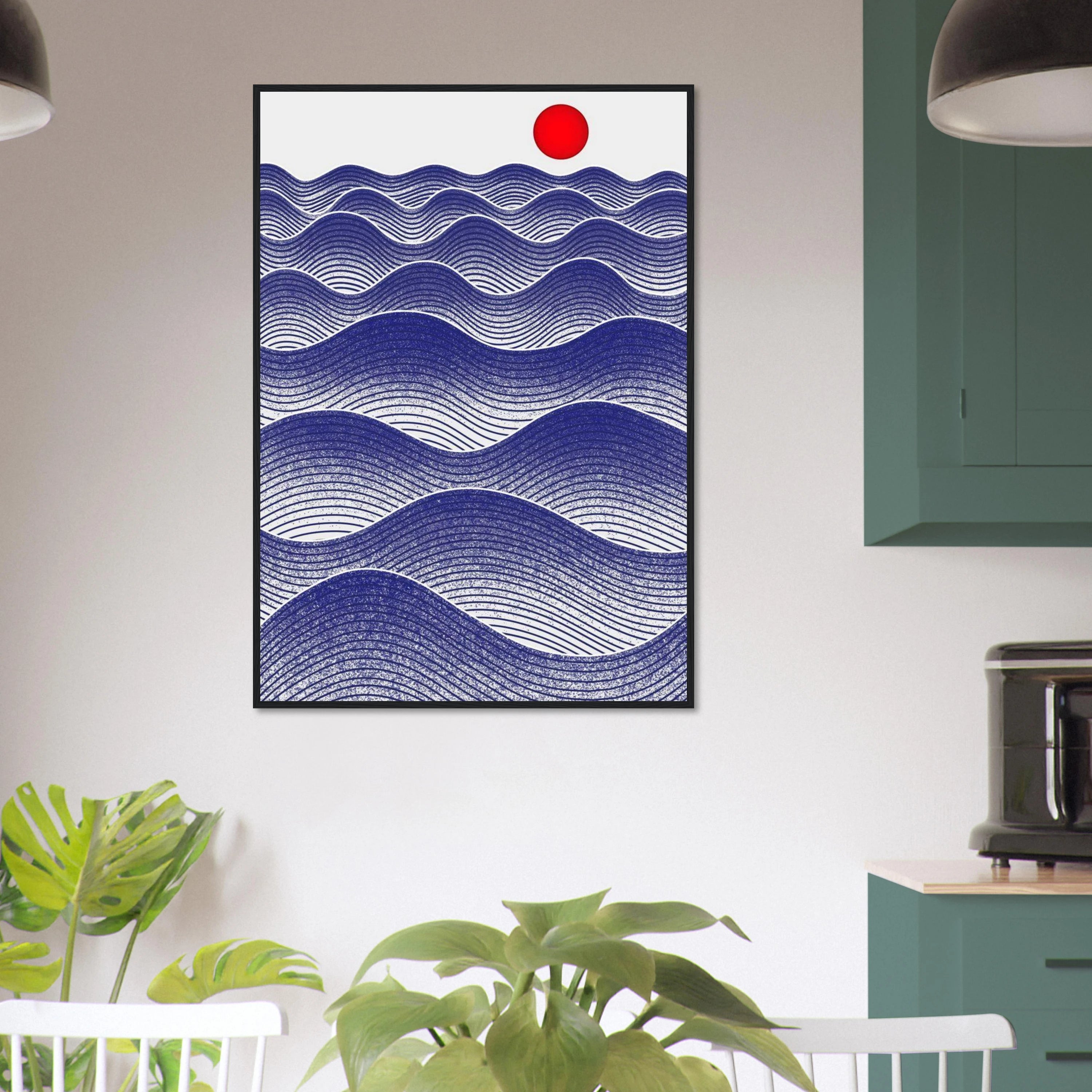 Ocean Waves Art Print