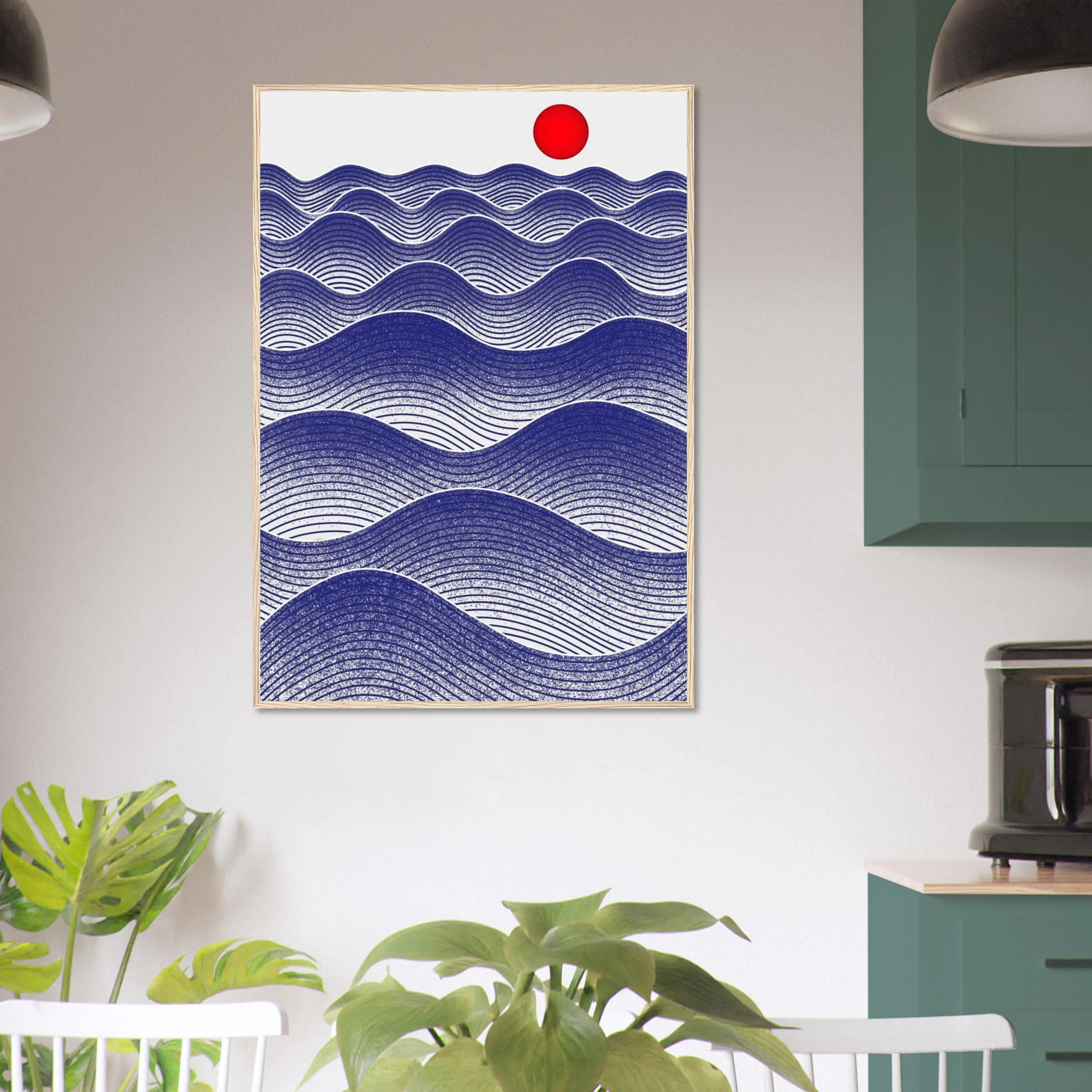 Ocean Waves Art Print