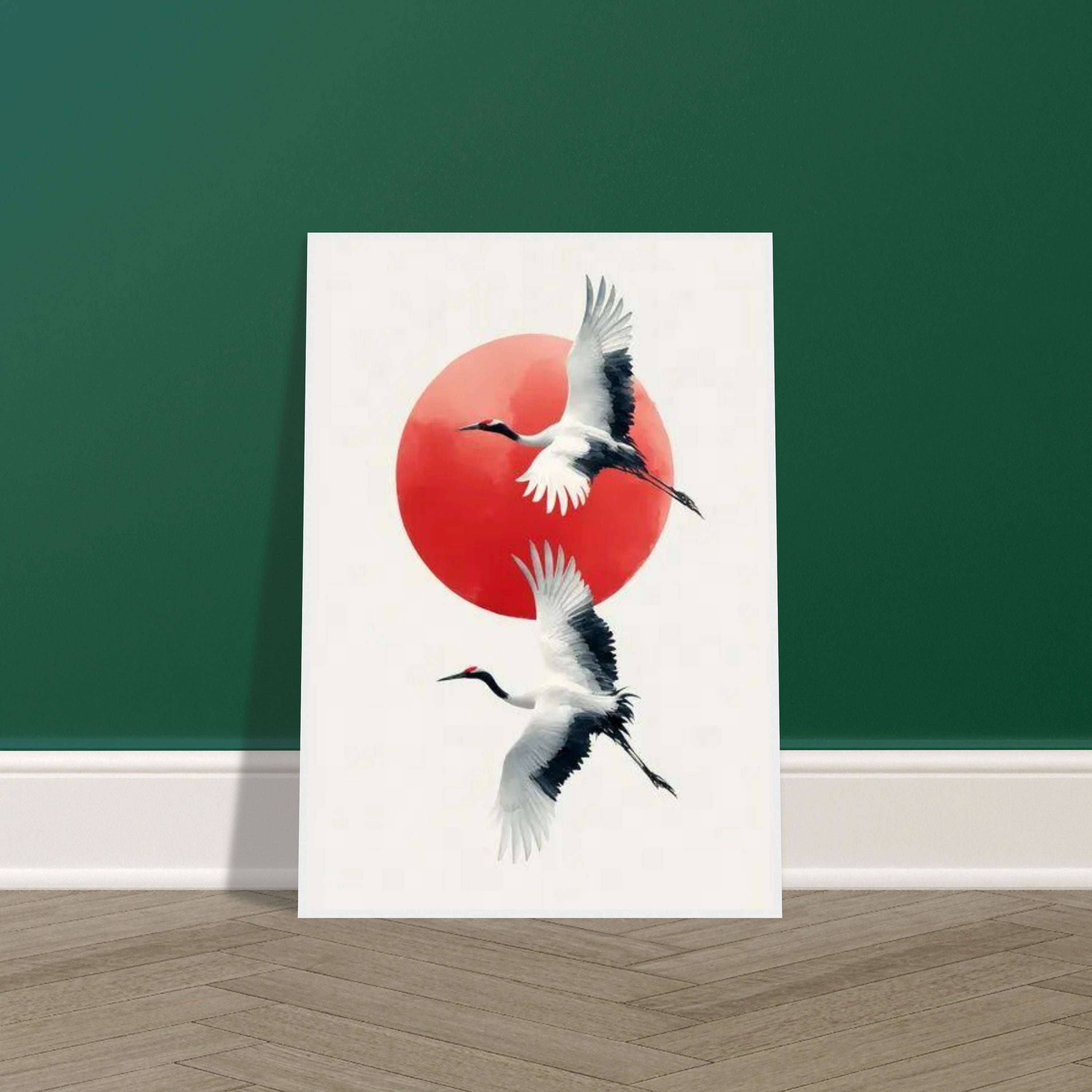 Japanese Crane Wall Art