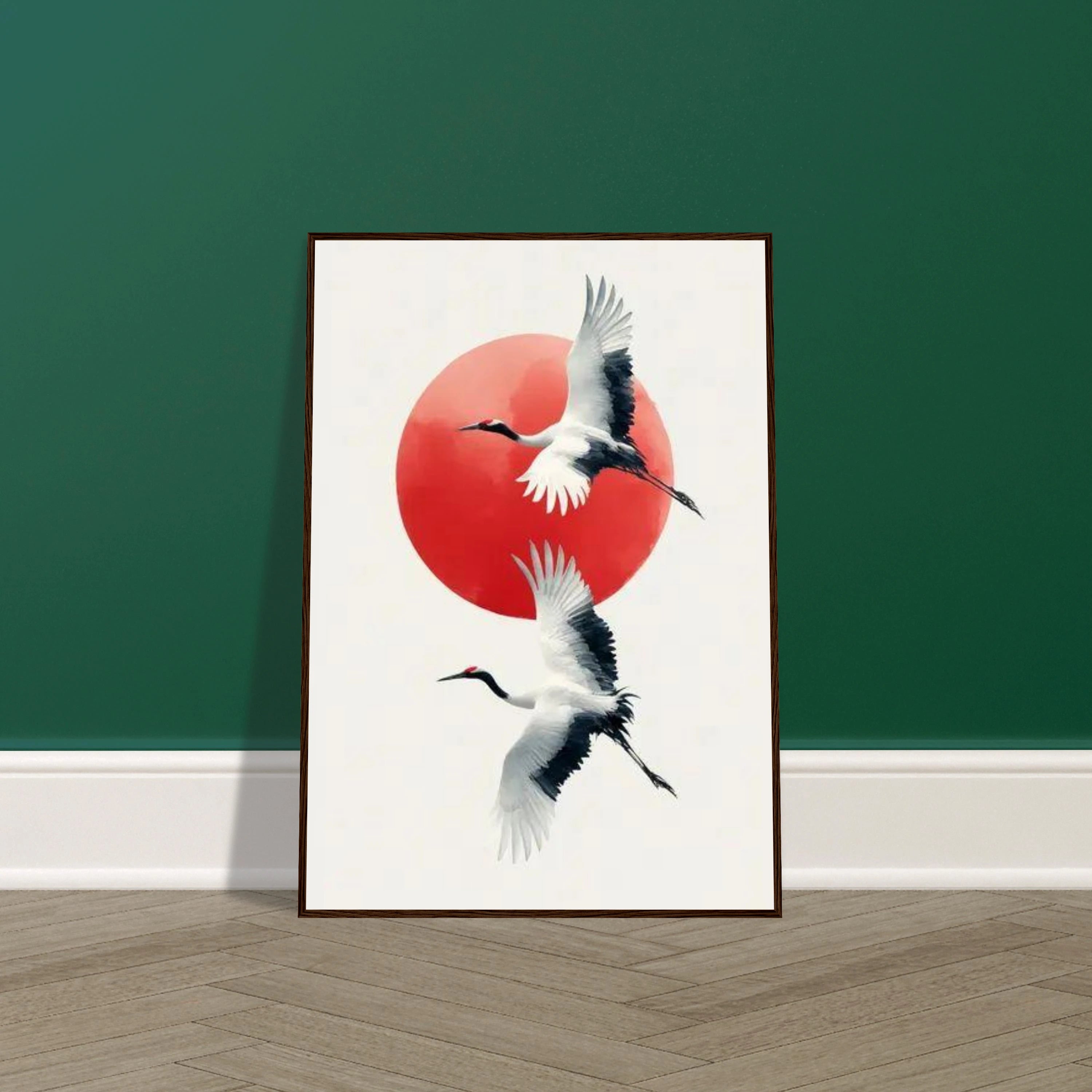 Japanese Crane Wall Art