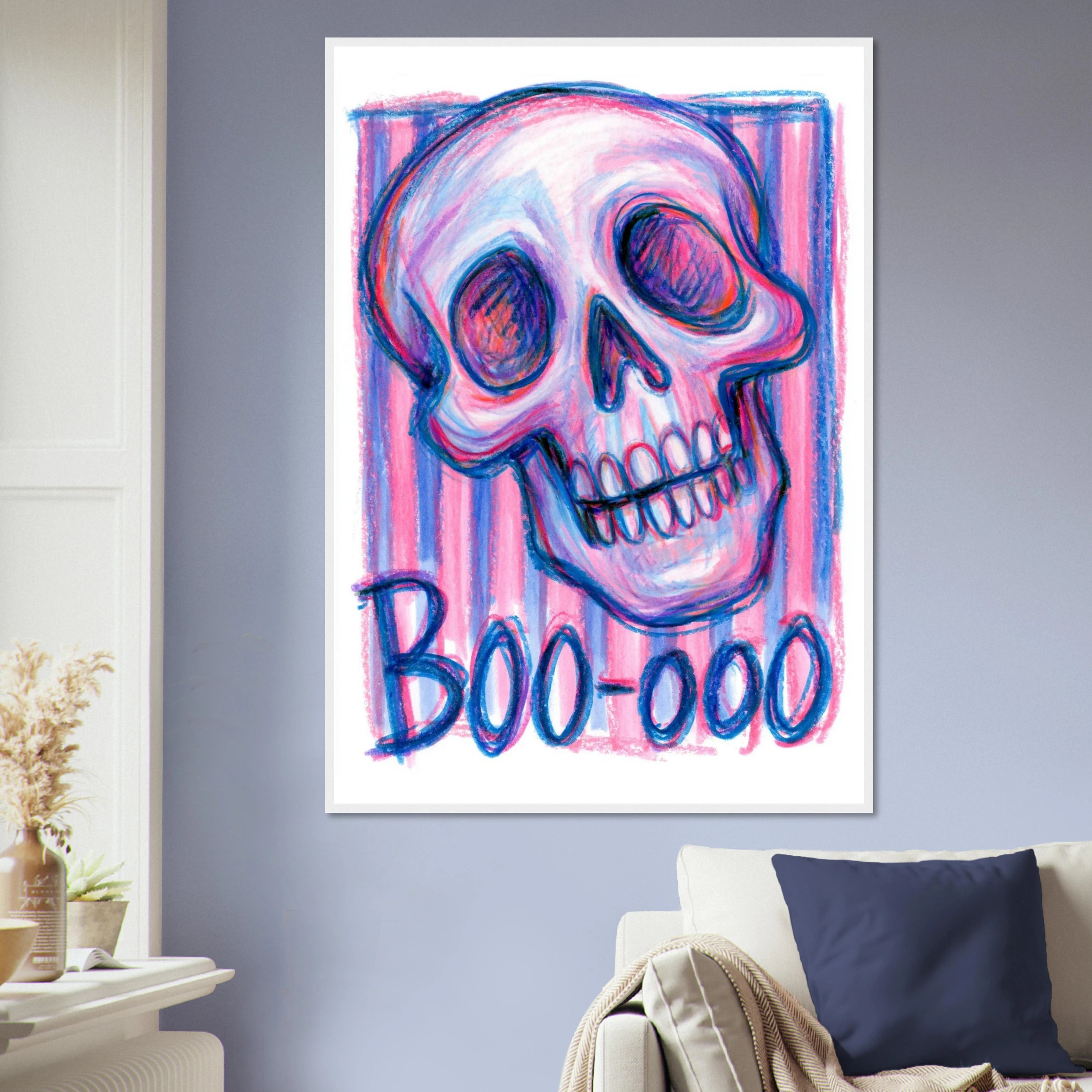Neon Ghoul Art Print