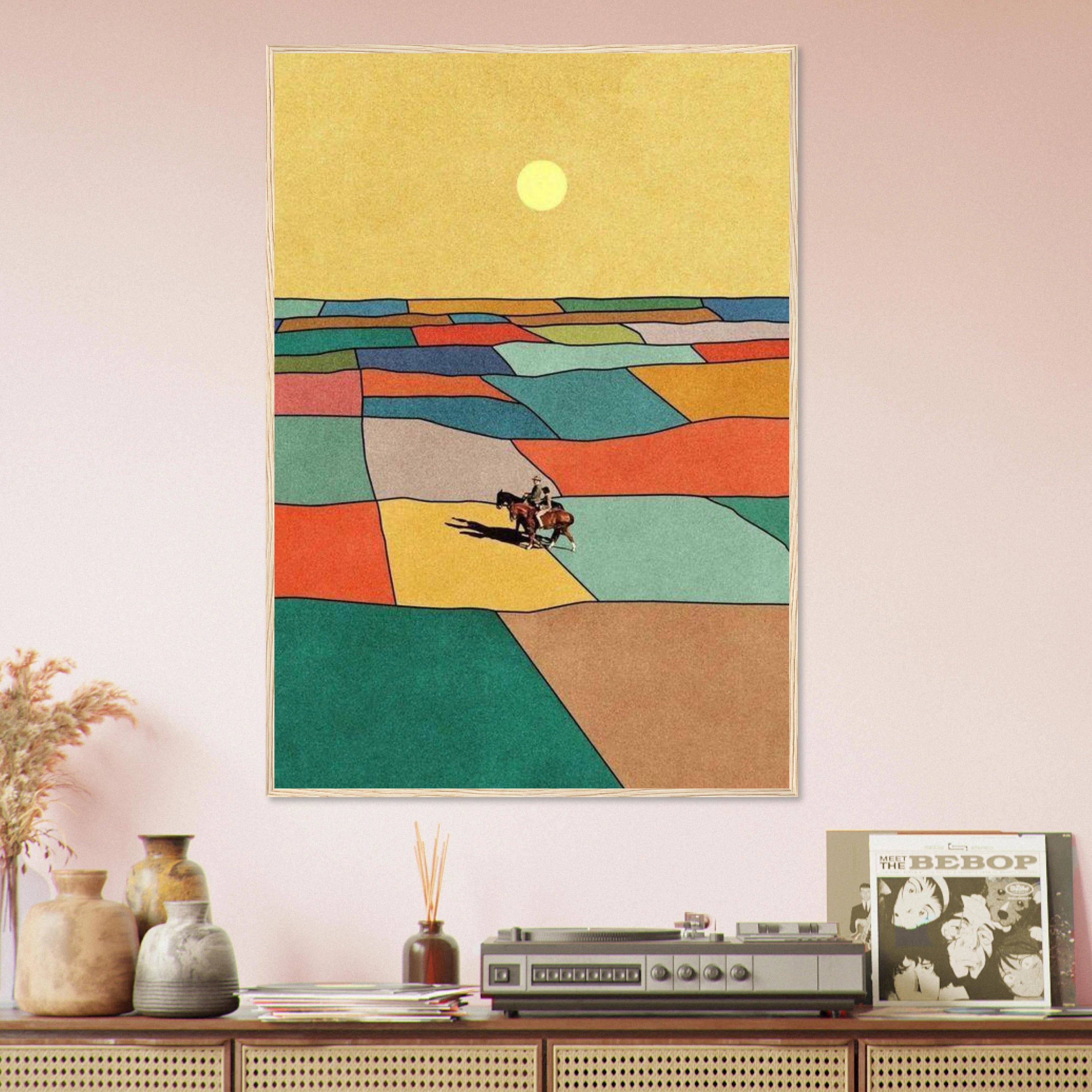 Japandi Abstract Art Print