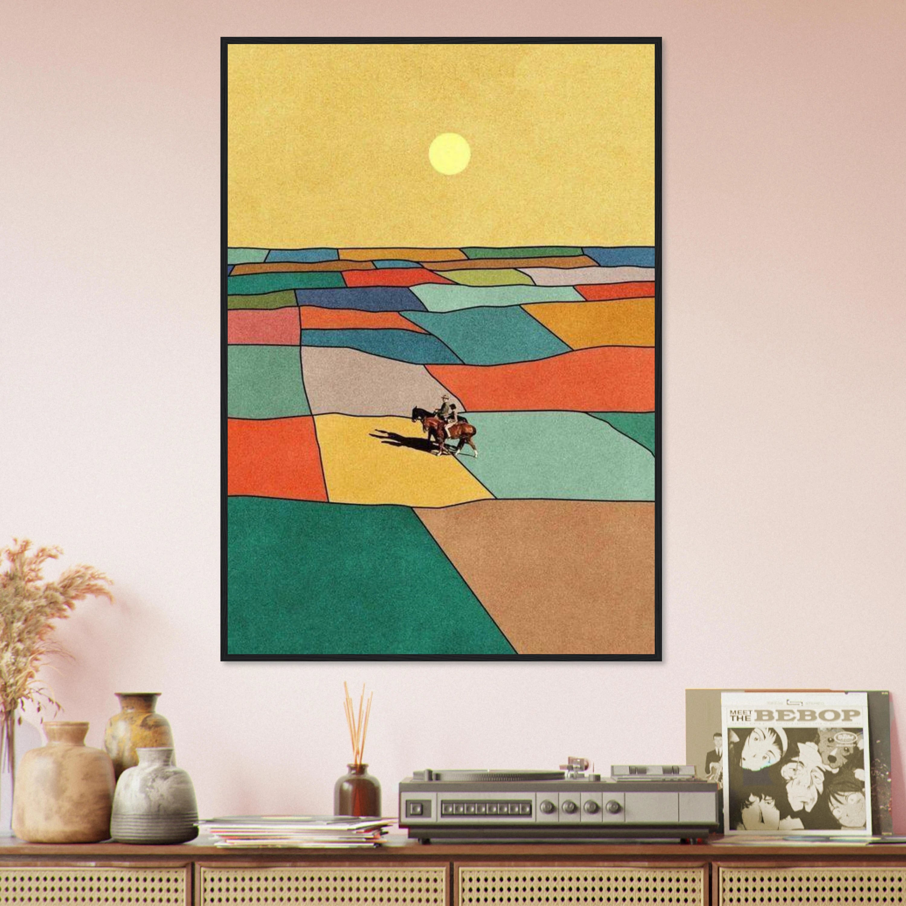 Japandi Abstract Art Print