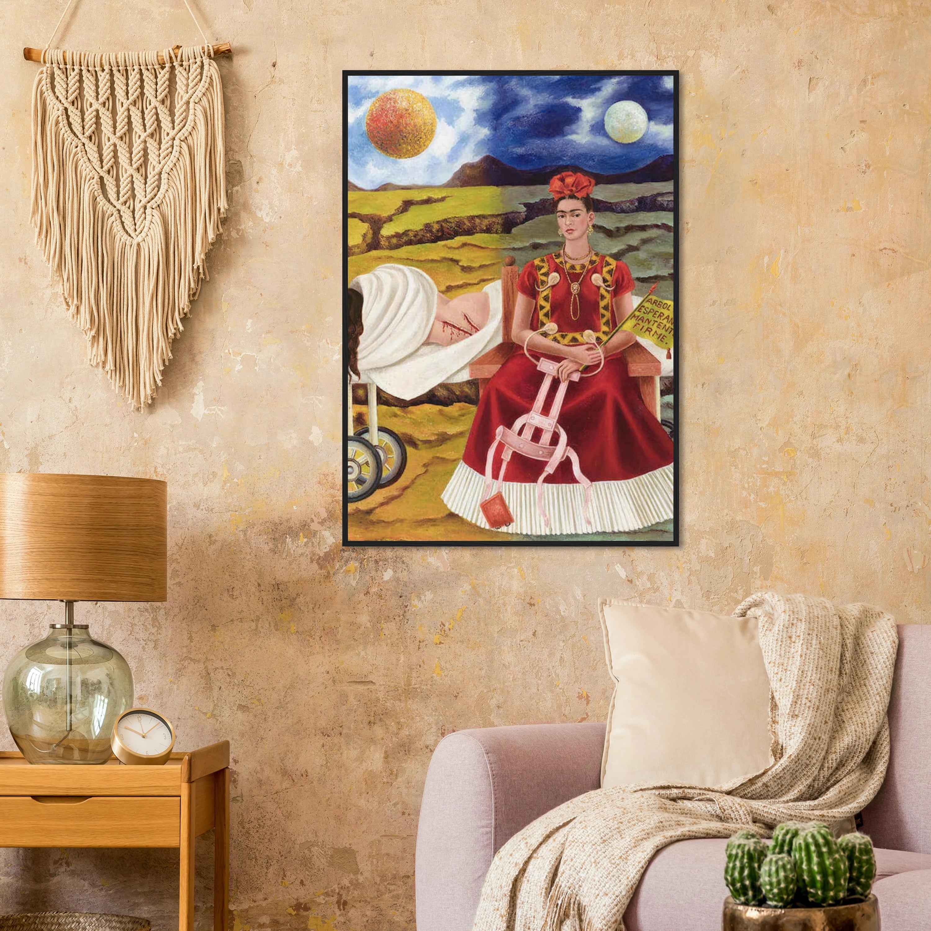 Tree of Hope Remain Strong Frida Kahlo Art Print