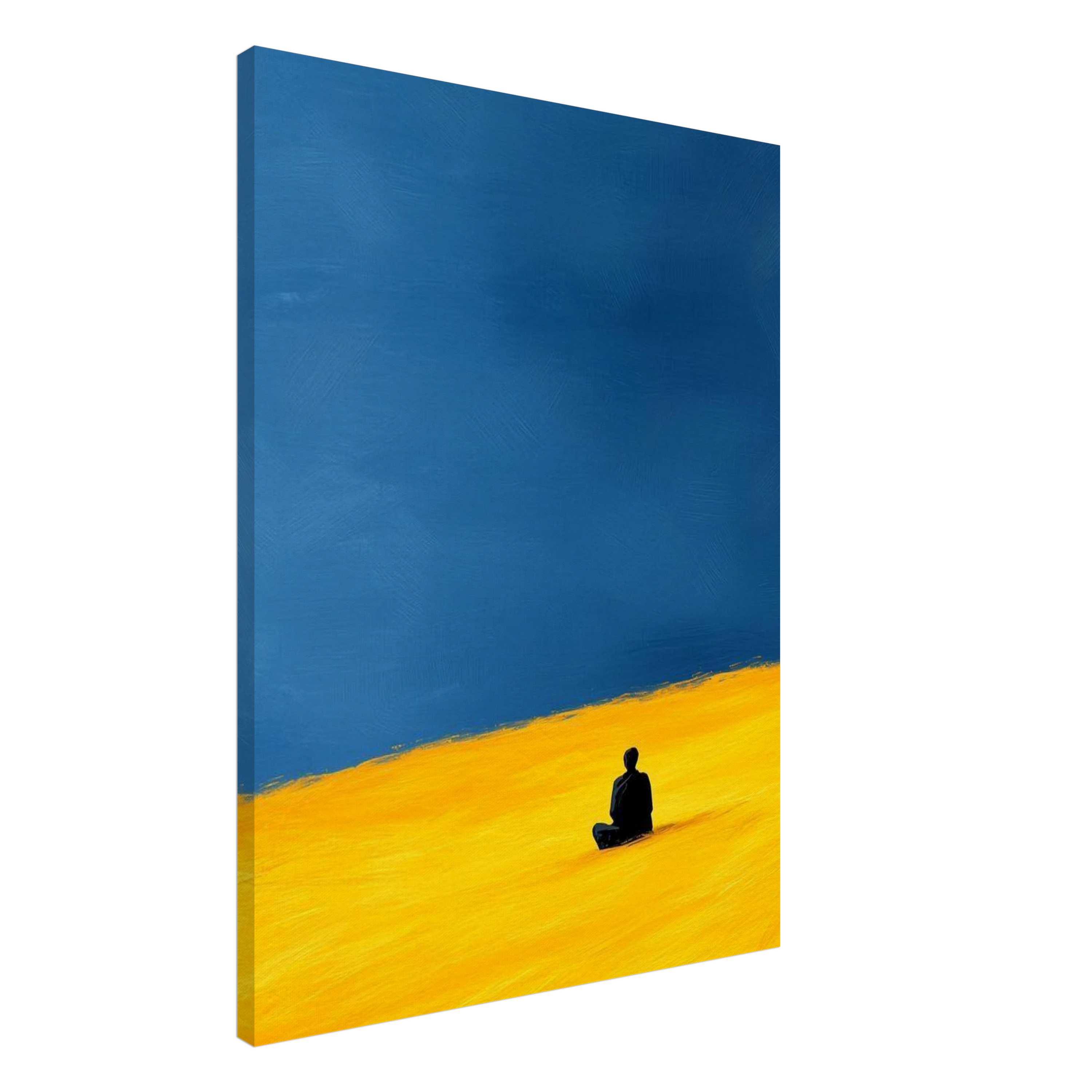 Zen Meditation Art Print