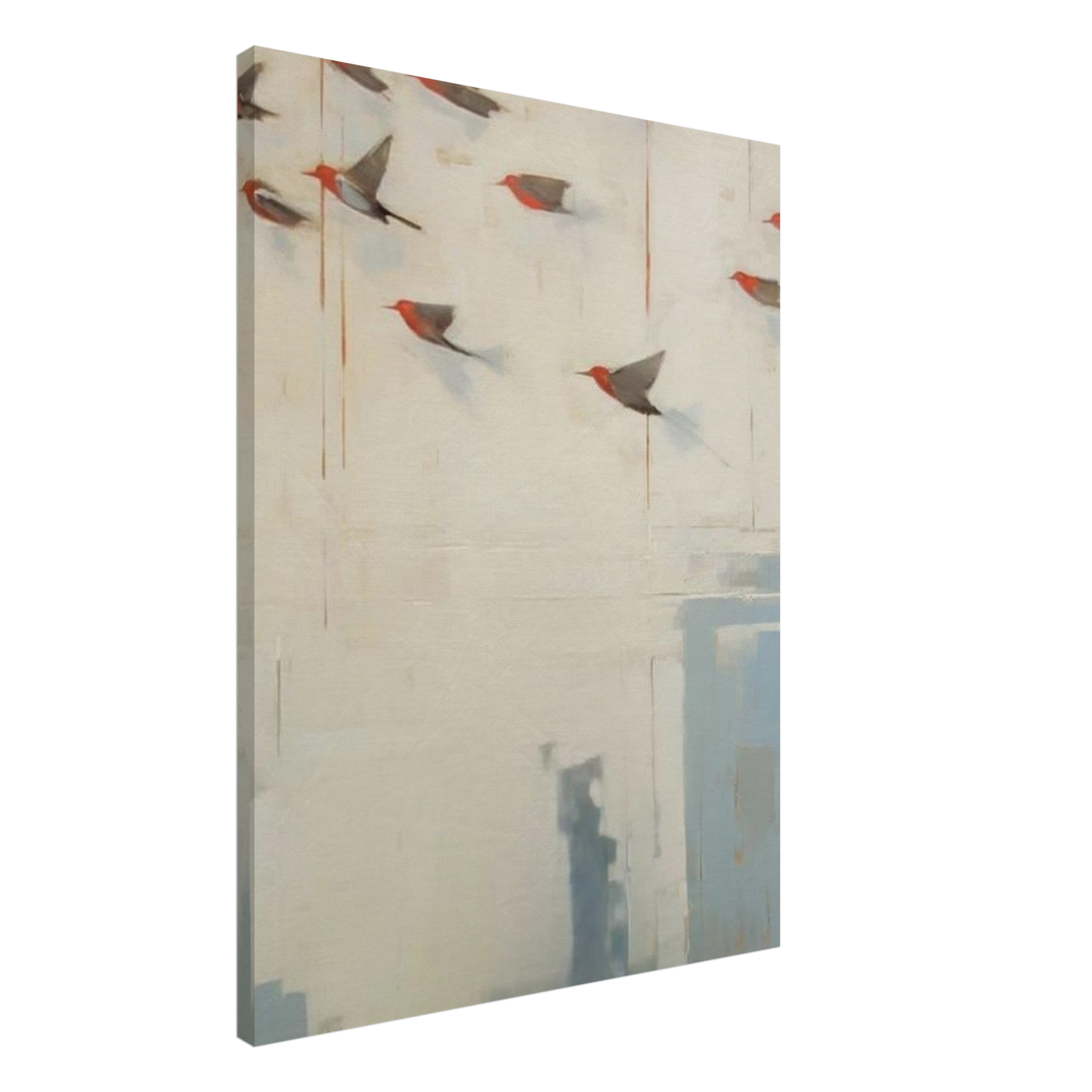Urban Birds Art Print