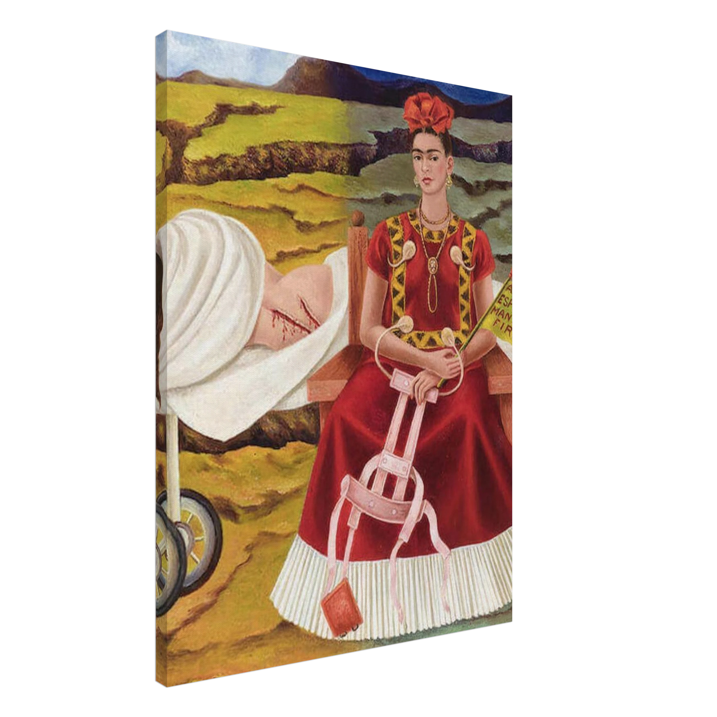 Tree of Hope Remain Strong Frida Kahlo Art Print