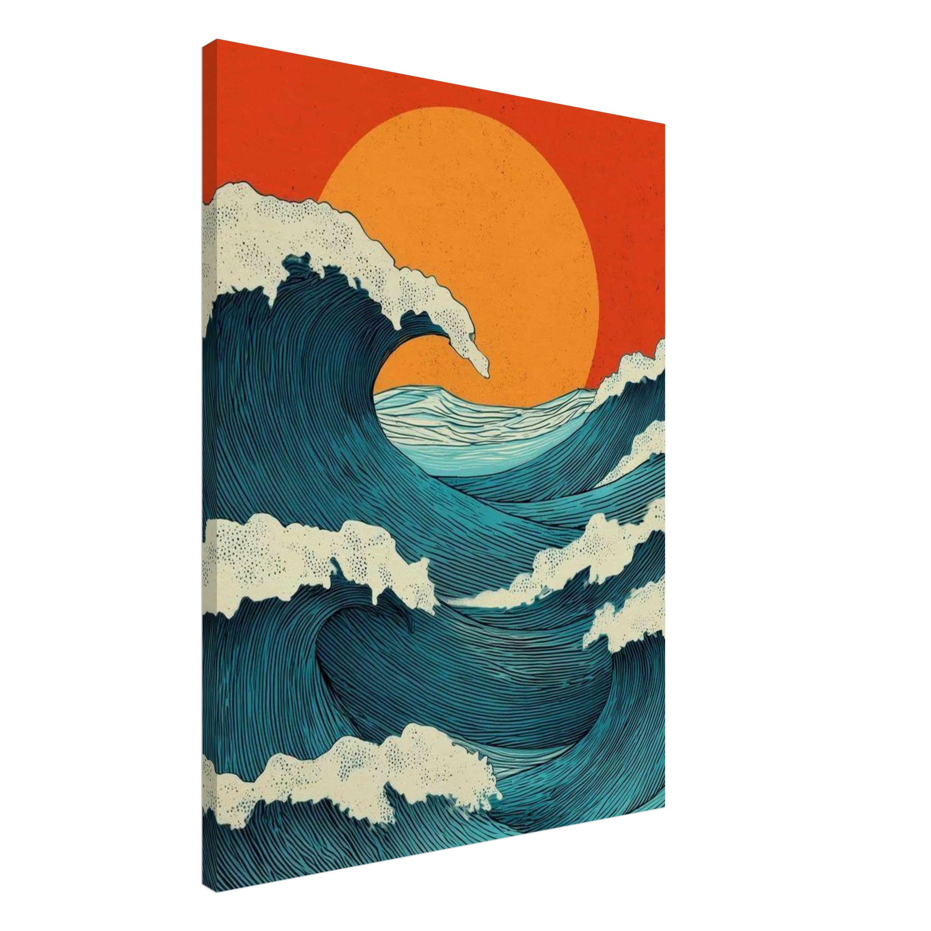 Japanese Wave Wall Art