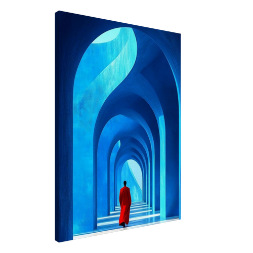 Blue Corridor Wall Art